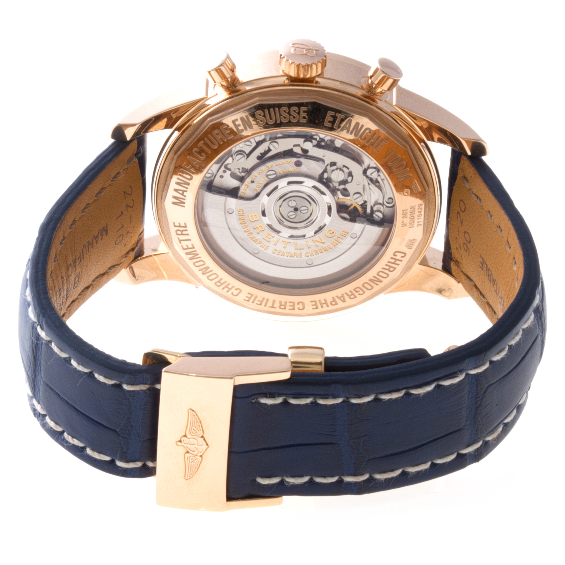 Breitling rb015263/c861 Transocean Automatic Unisex 18k rose gold 5