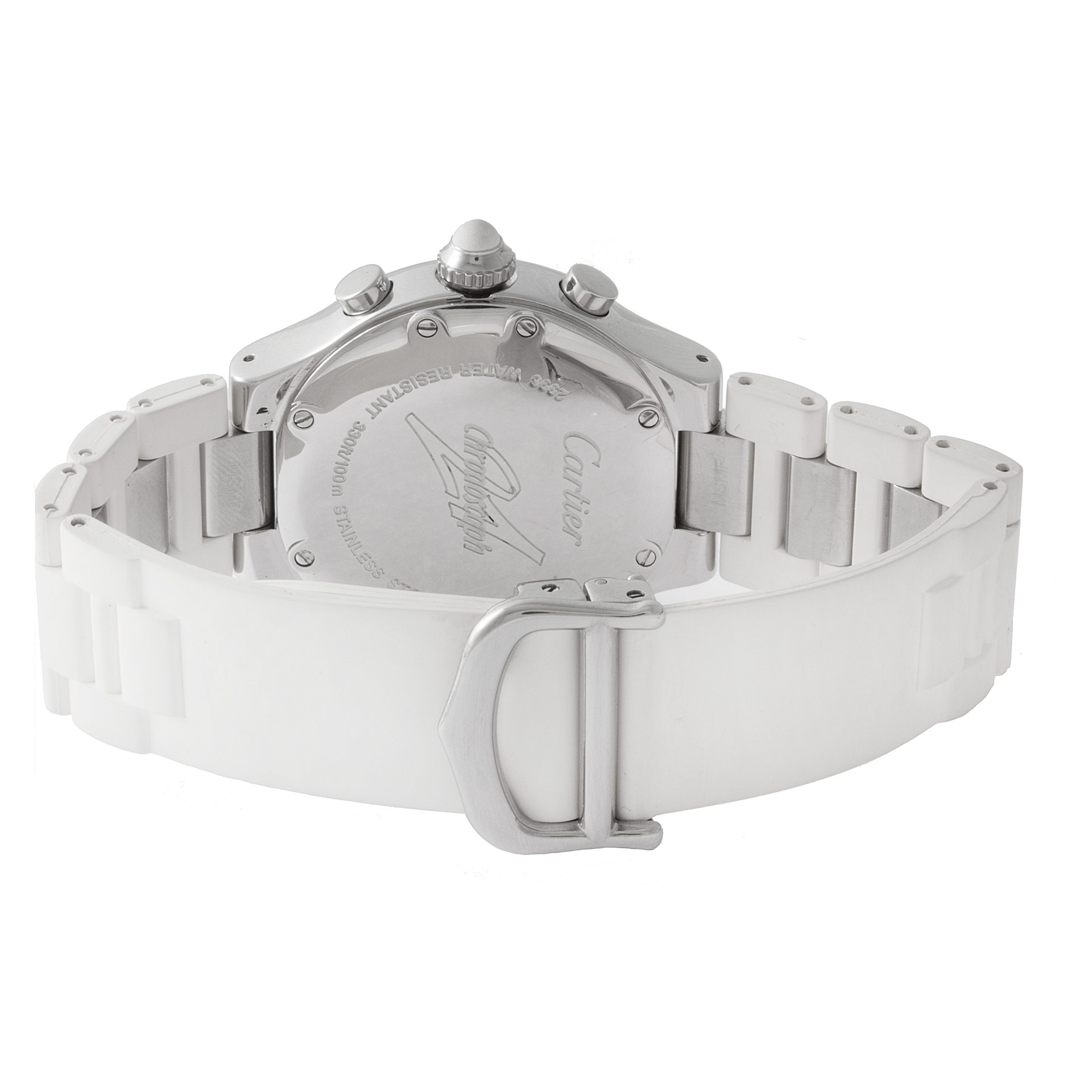 Cartier 2996 Chronoscaph Quartz Female Stainless Steel 5