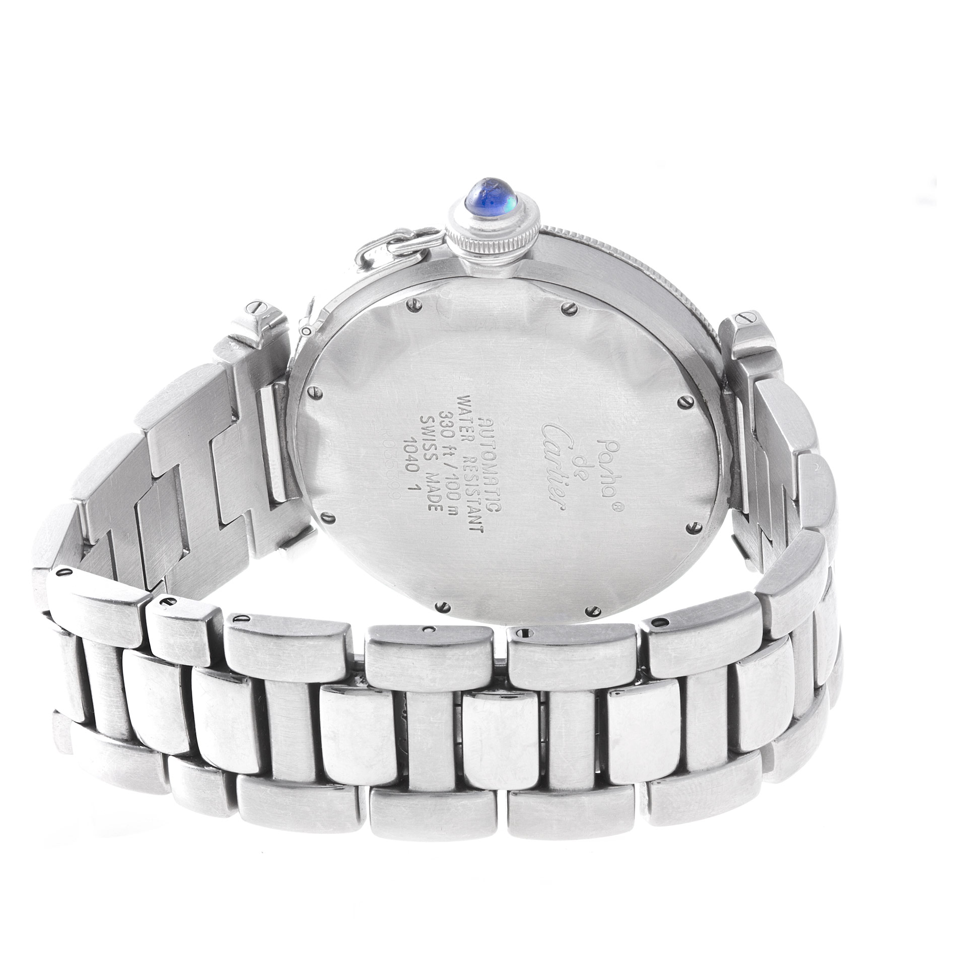 Cartier 1040 Pasha 38 Automatic Unisex Stainless Steel 5