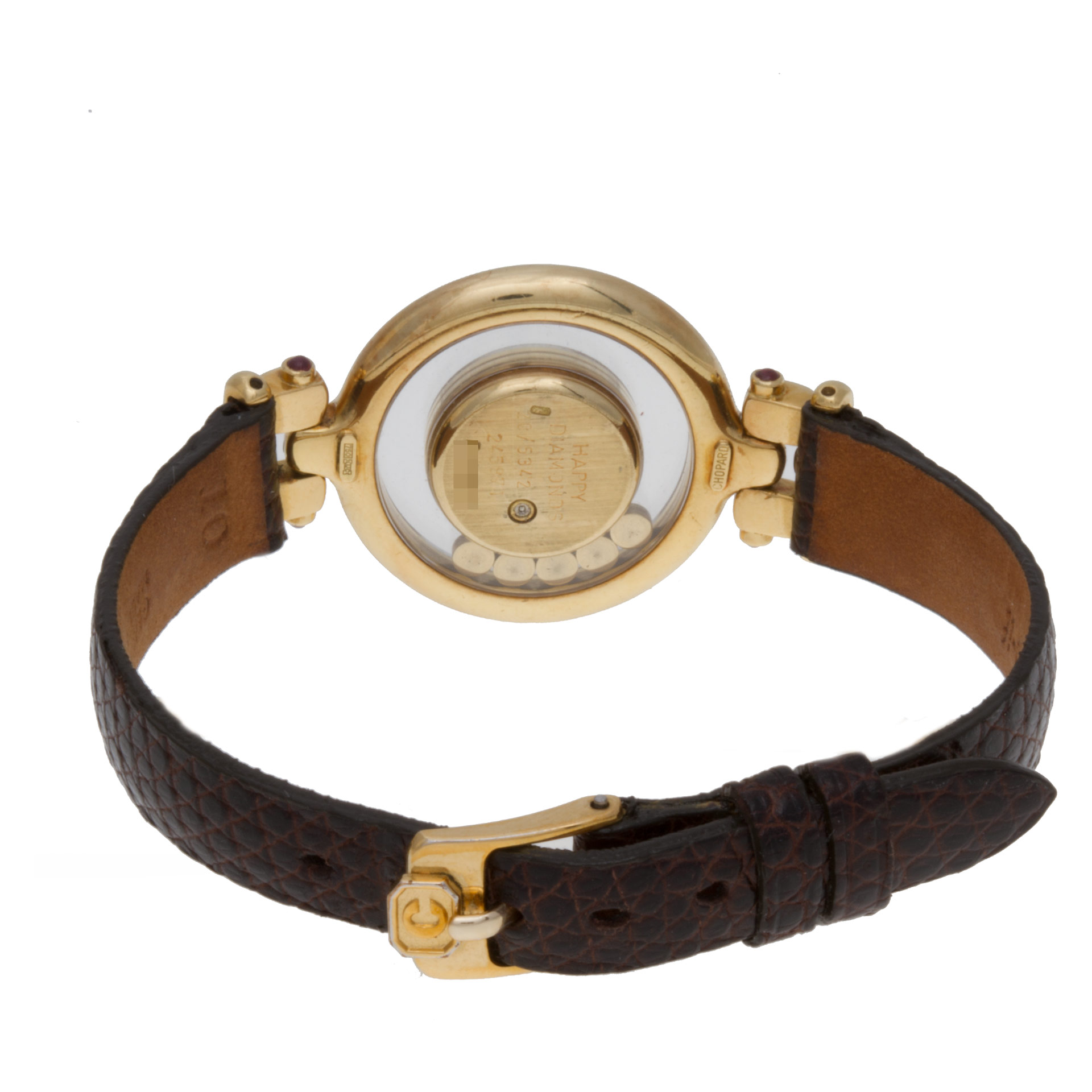 Chopard 4101 Happy Diamond Quartz Female 18k yellow gold 5