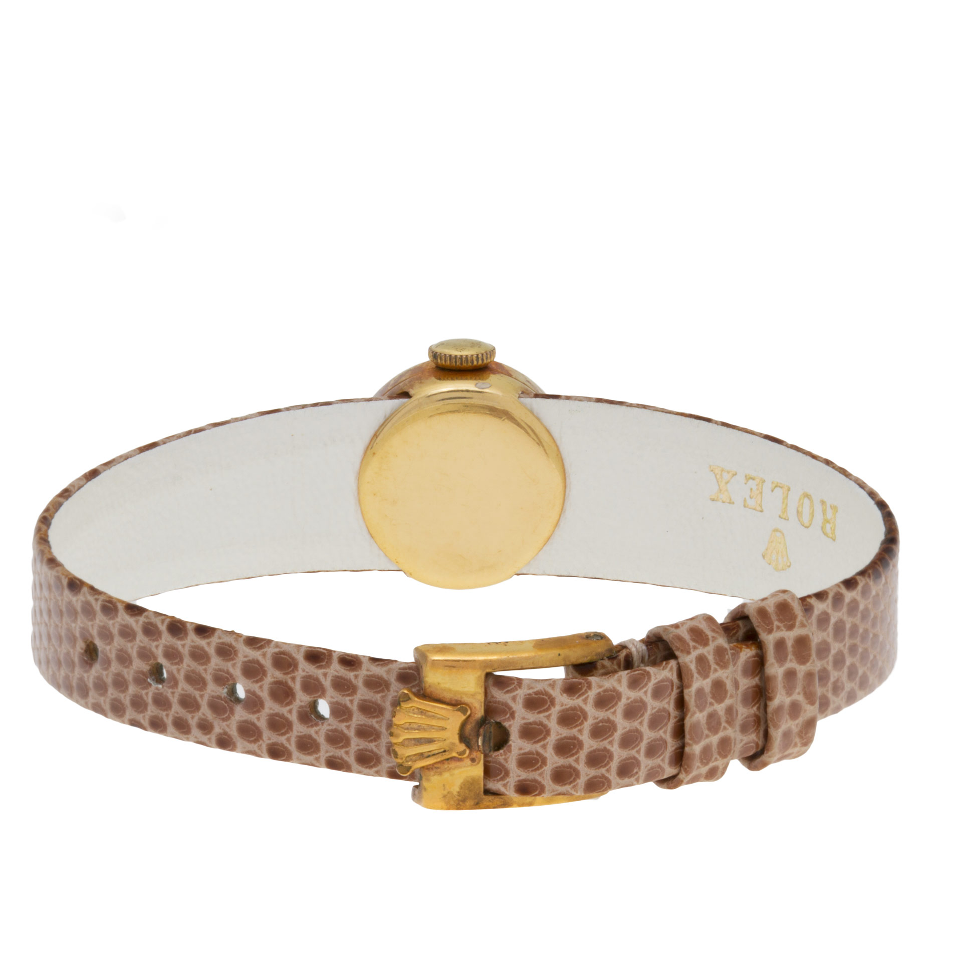 Rolex Rolex 6724 Orchid Manual Female 18k yellow gold 5
