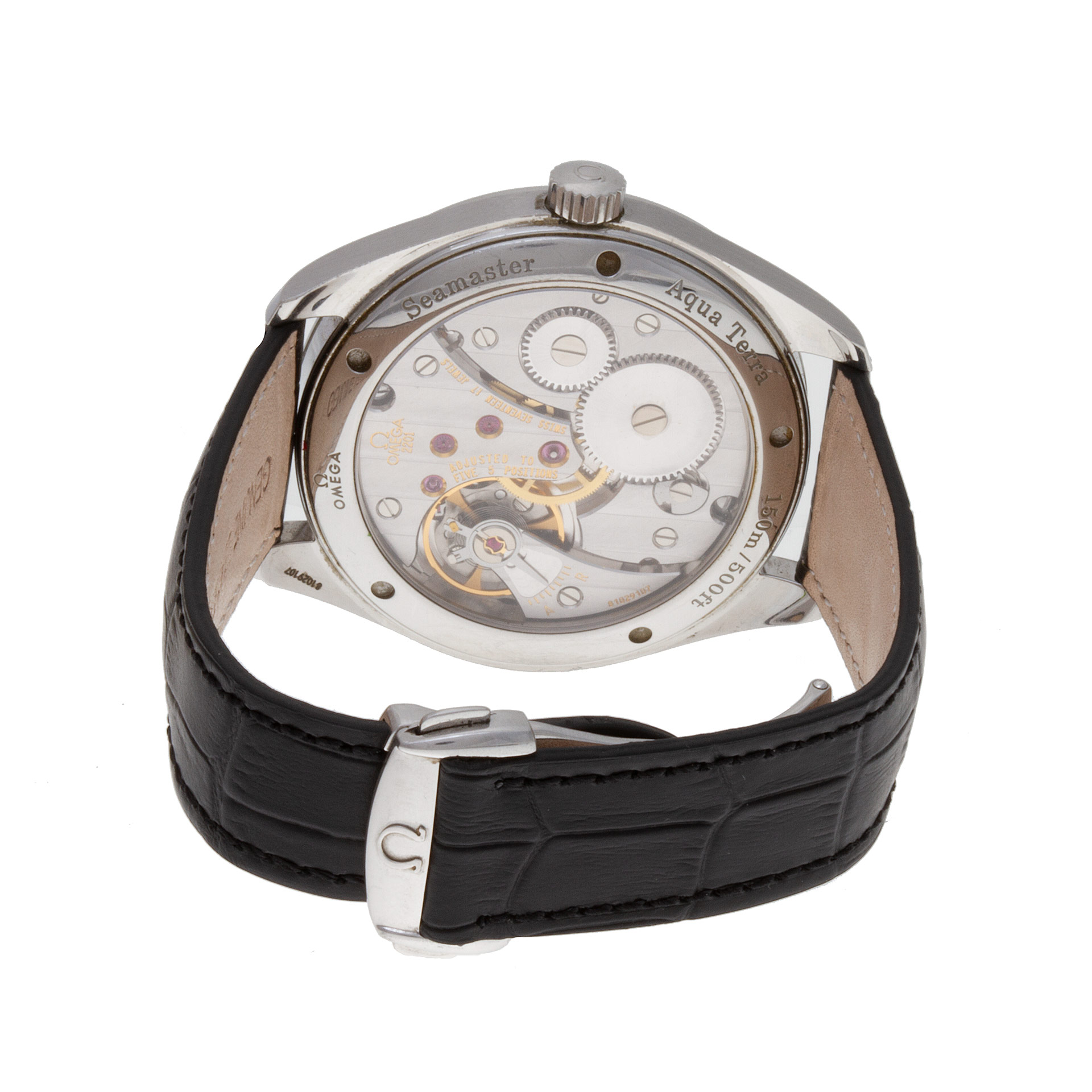 Omega 2806.52.37 Aqua Terra Manual Male Stainless Steel 5