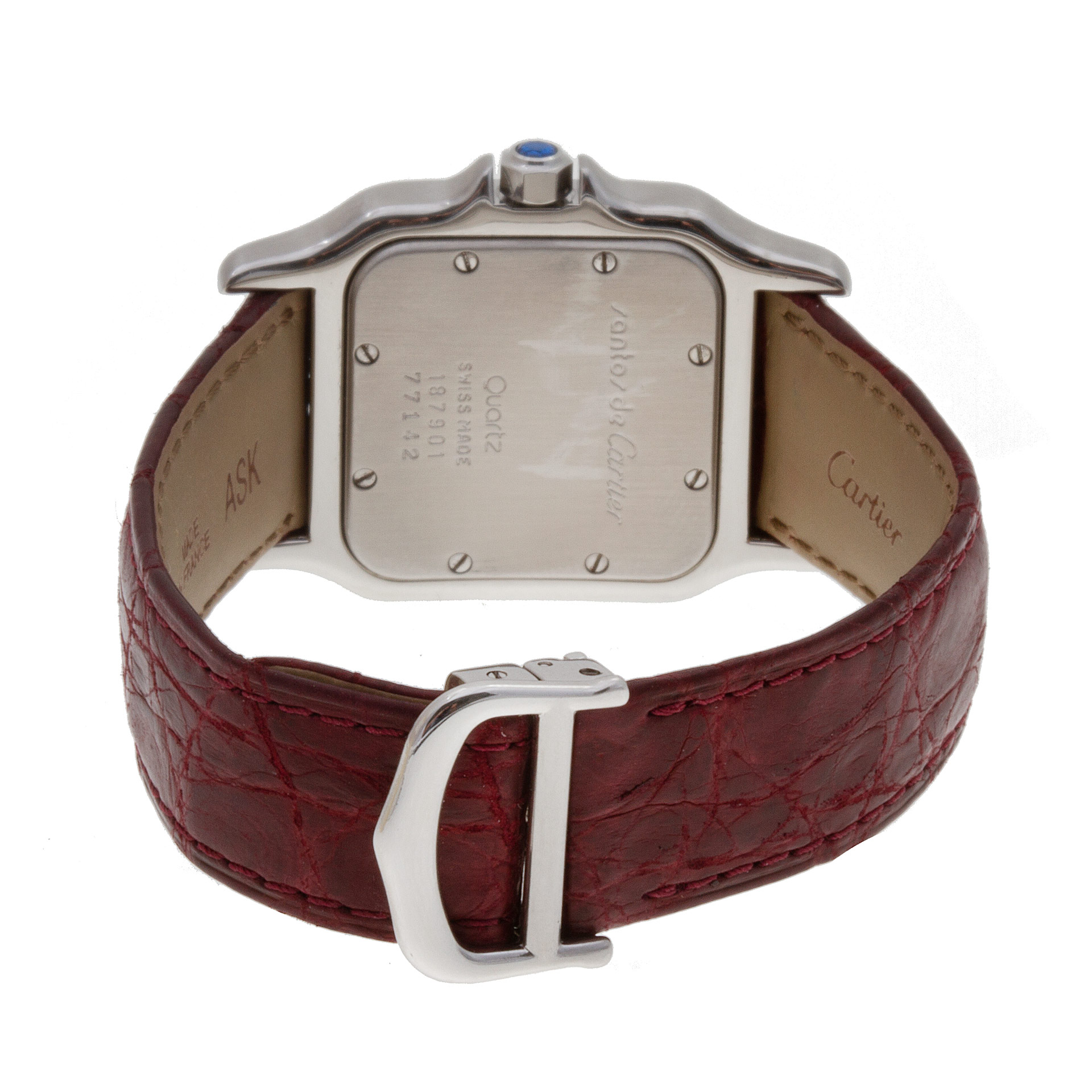 Cartier 187901 Santos Quartz Unisex Stainless Steel 5