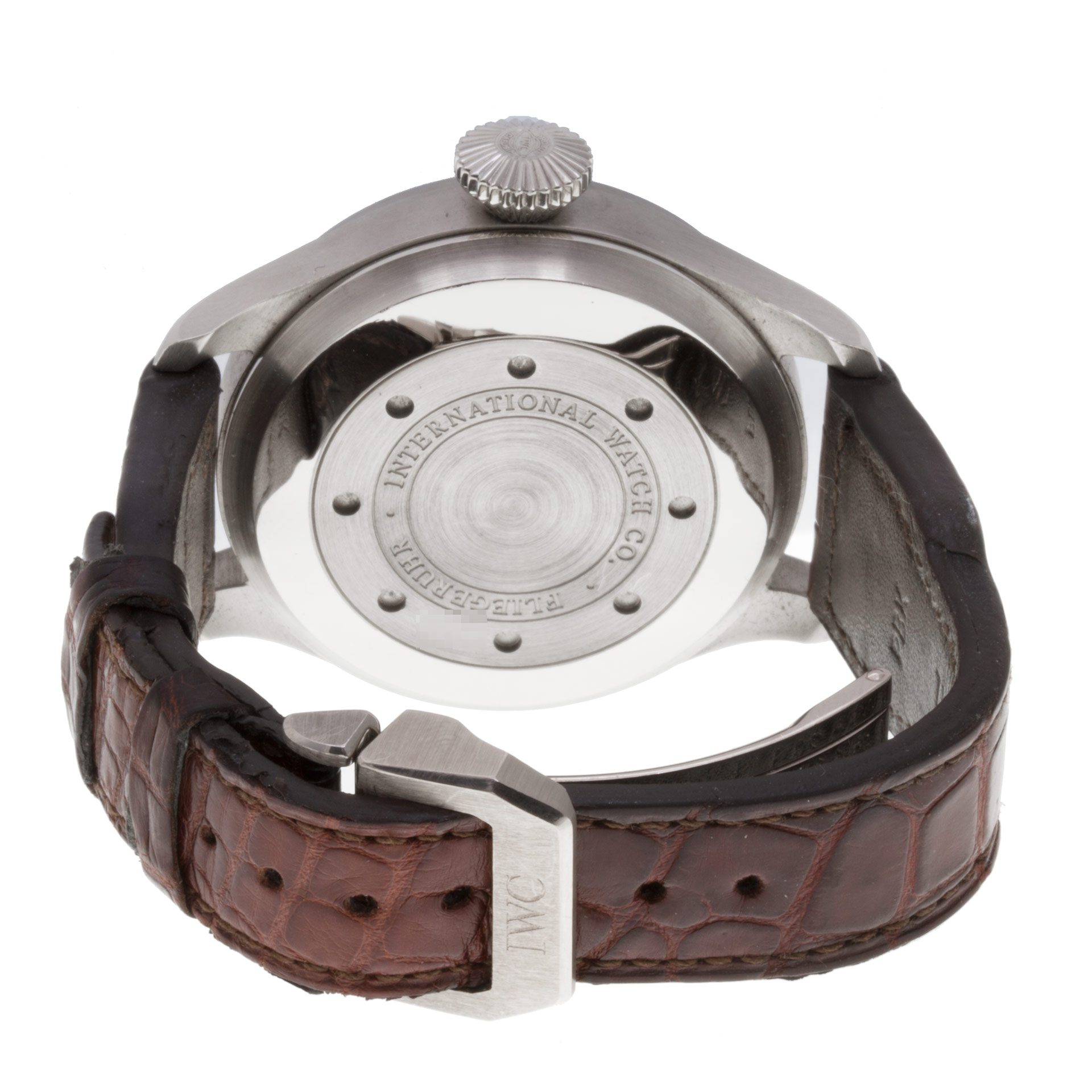 IWC iw500402 Big Pilot Automatic Male 18k White Gold 5