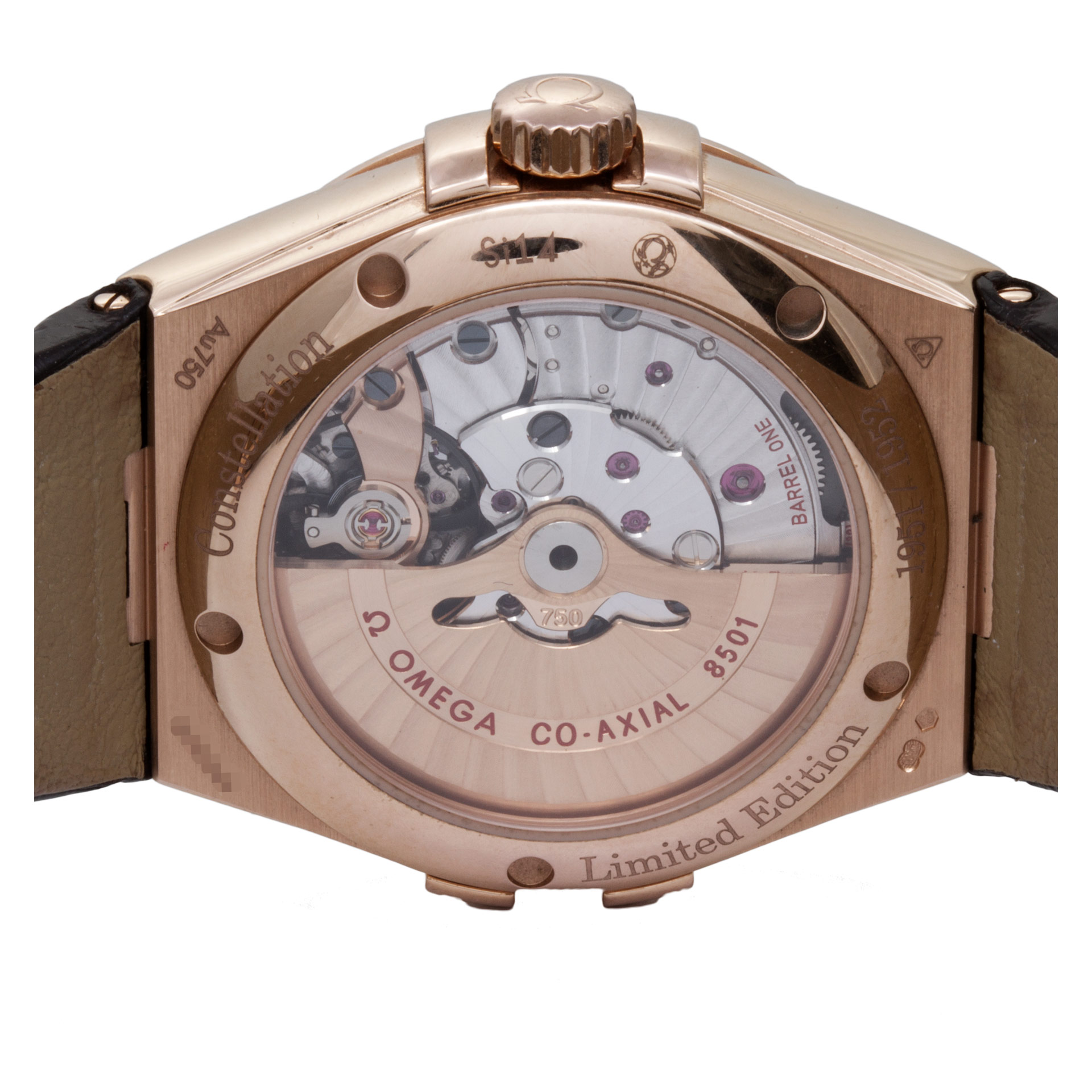 Omega 123.53.38.21.02.001 Constellation Automatic Male 18k rose gold 5