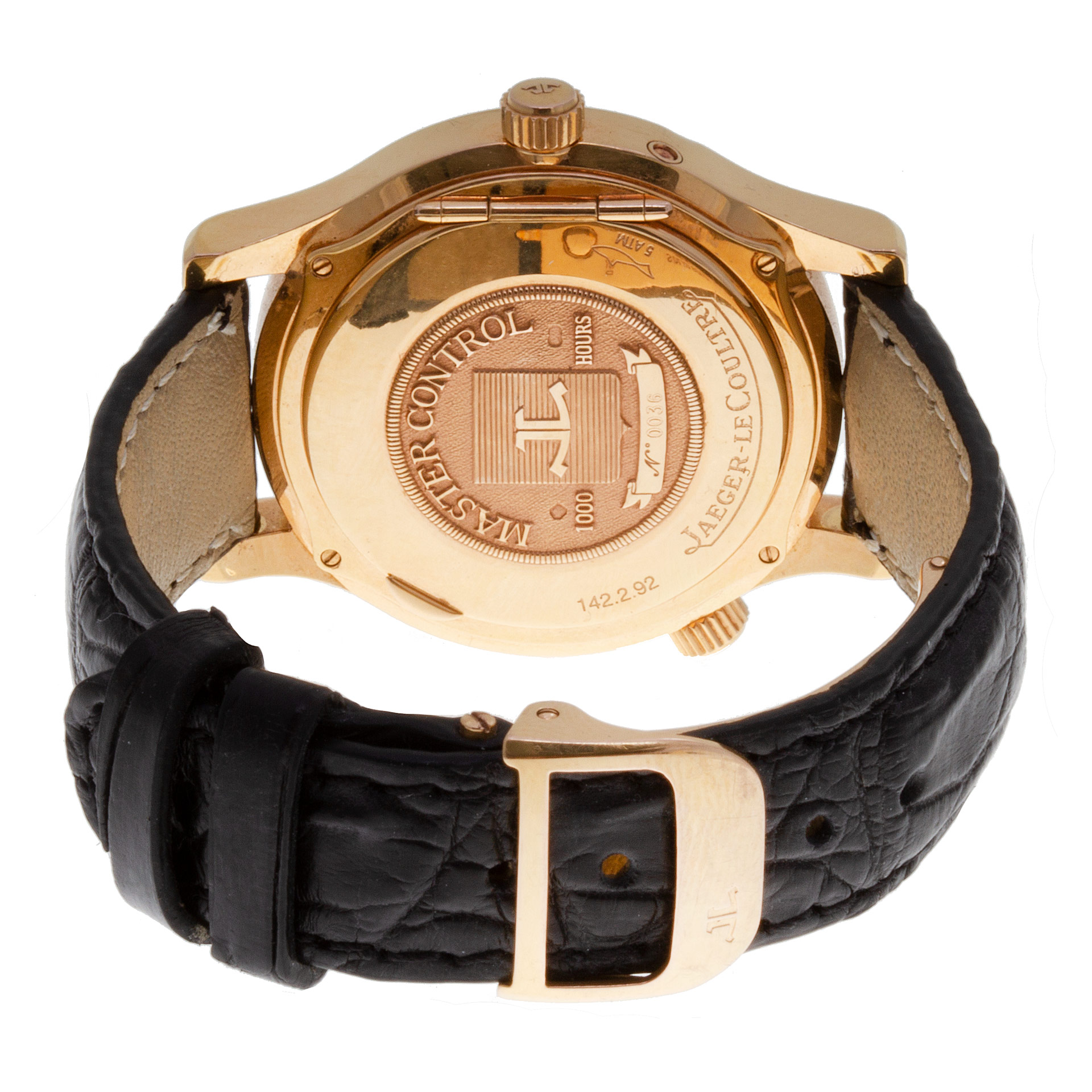 Jaeger LeCoultre 142.2.92 Master Geographic Automatic Male 18k rose gold 5