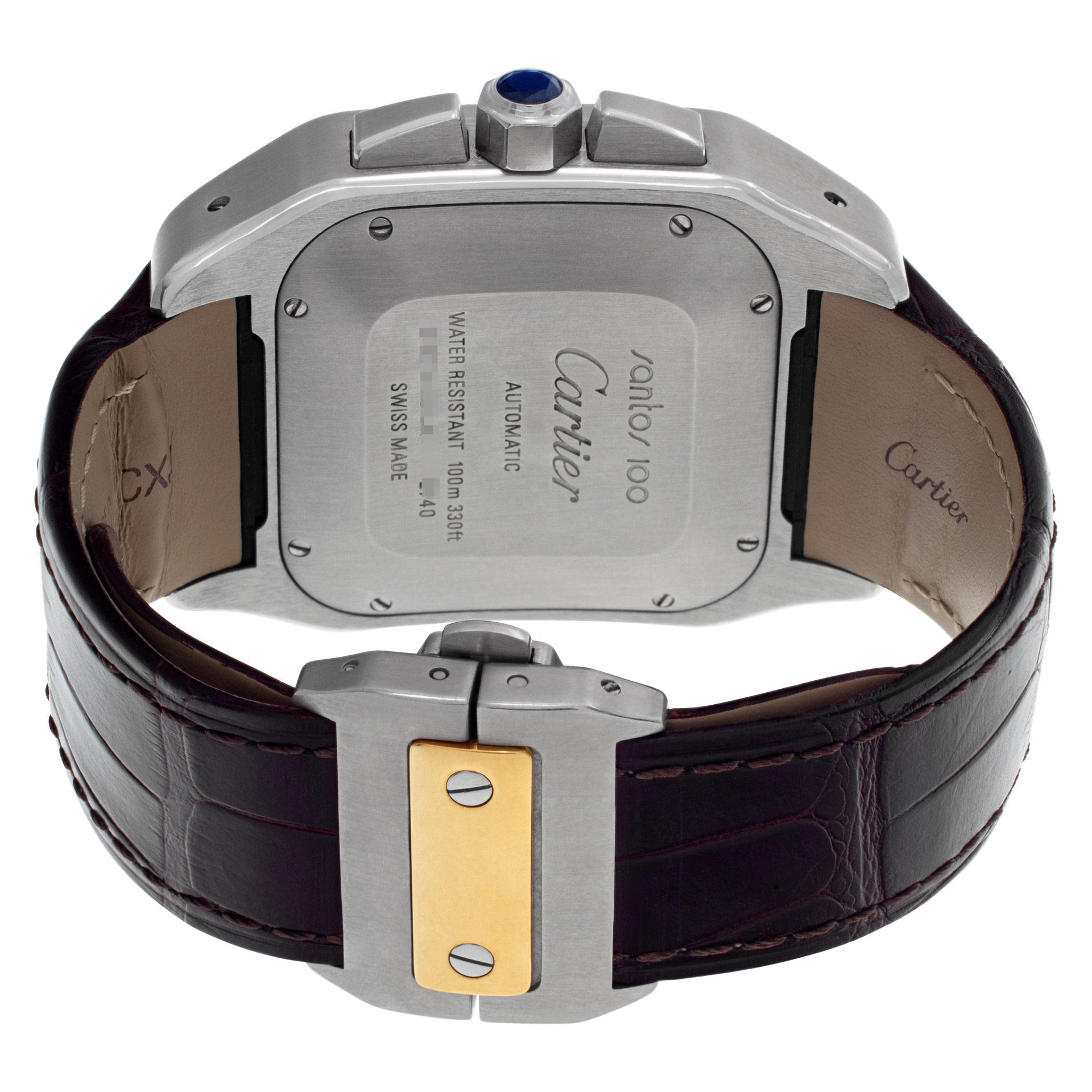 Cartier W20091X7 Santos 100 Automatic Male Stainless Steel 5