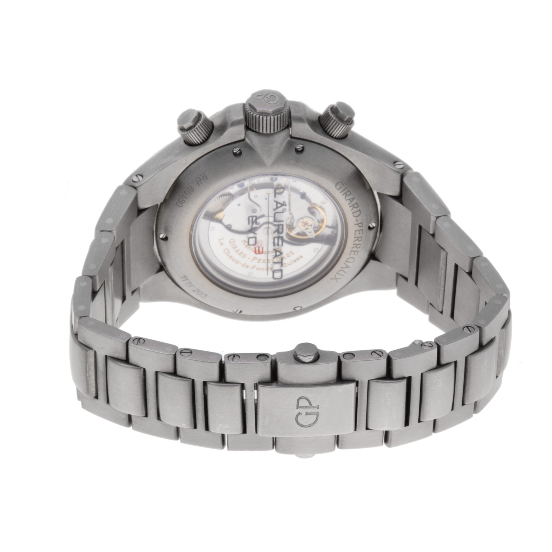 Girard Perregaux 80180-21-611-21a Laureato Automatic Male Titanium 5
