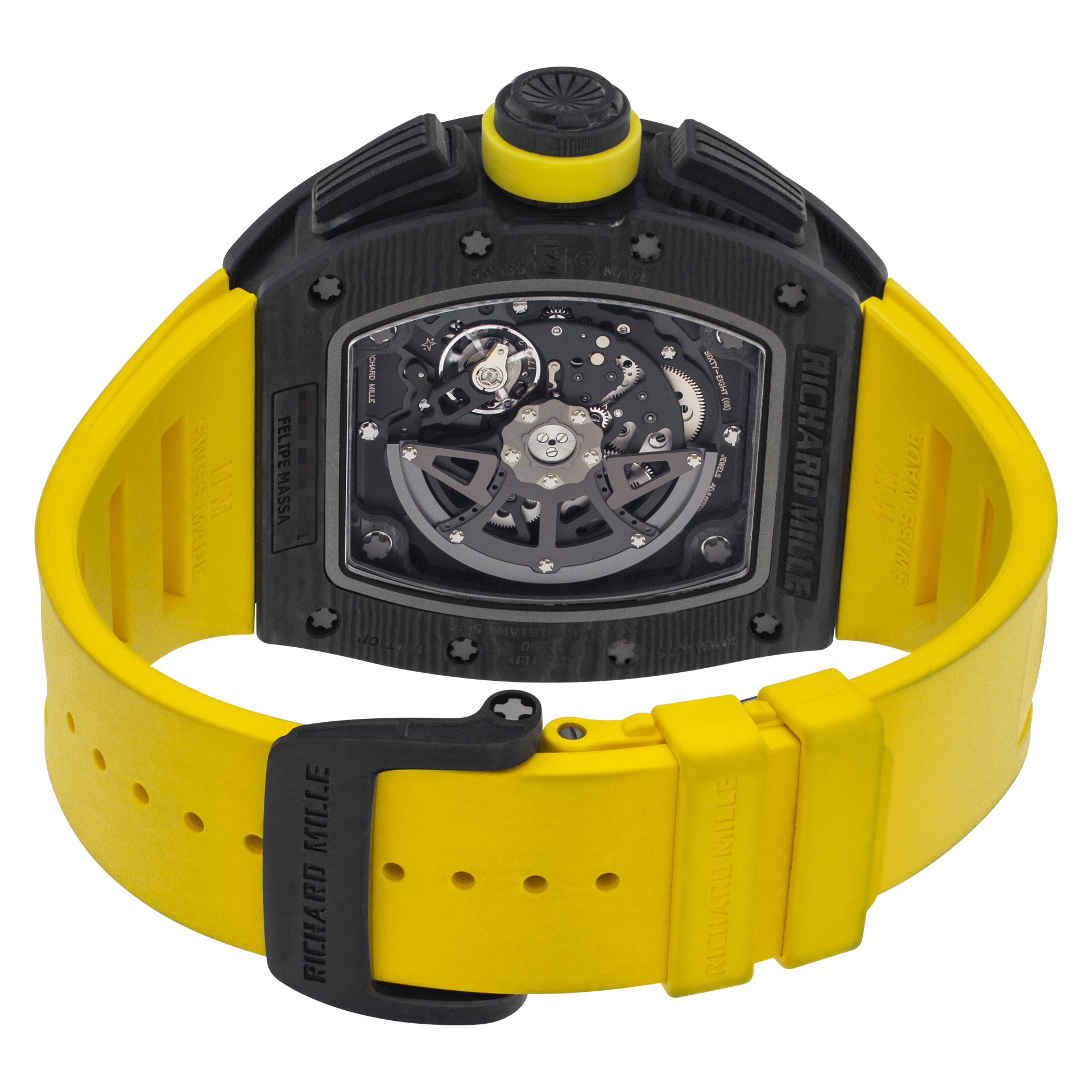 Richard Mille RM011-FM Yellow Storm Automatic Male Carbon 5