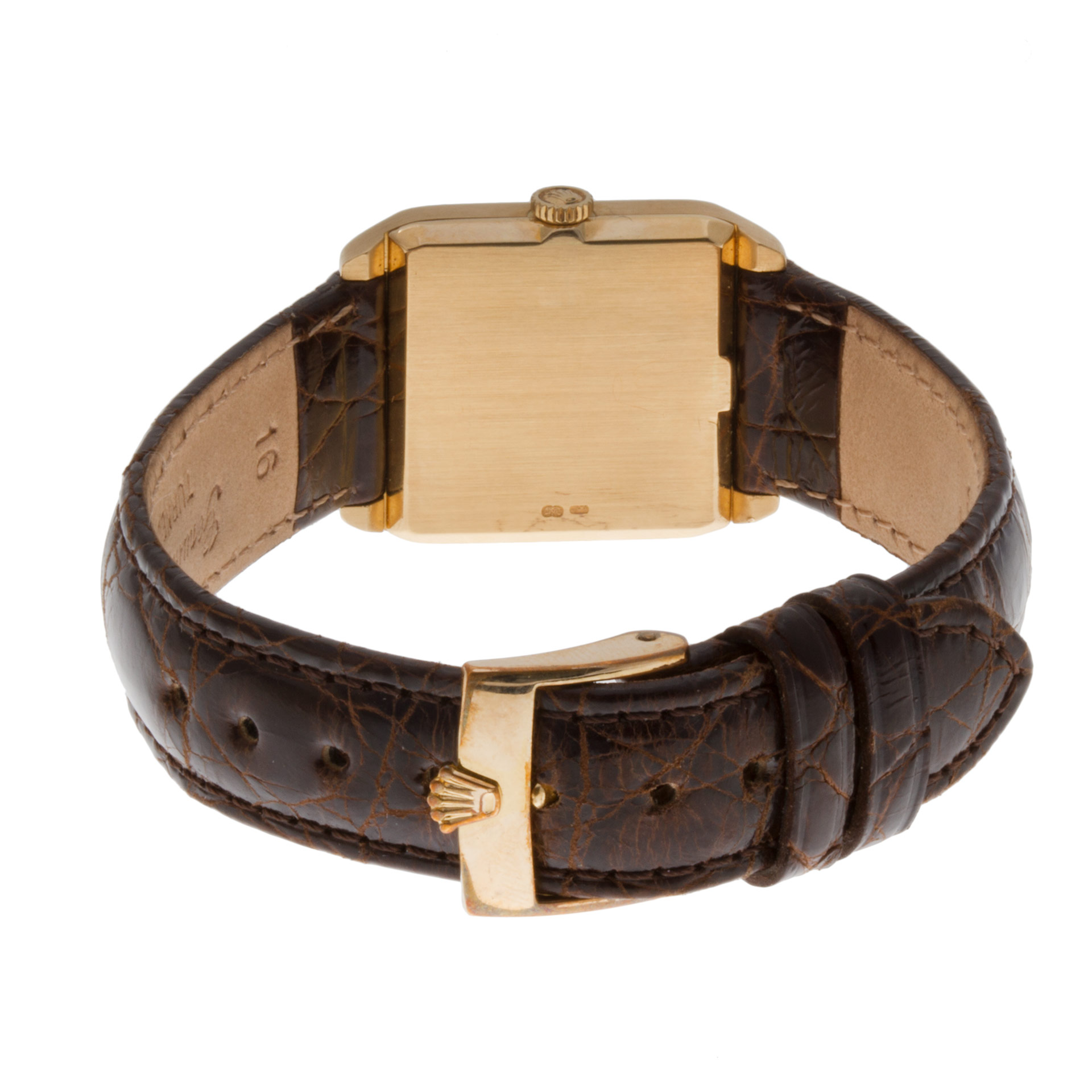 Rolex 4131 Cellini Manual Unisex 18k yellow gold 5