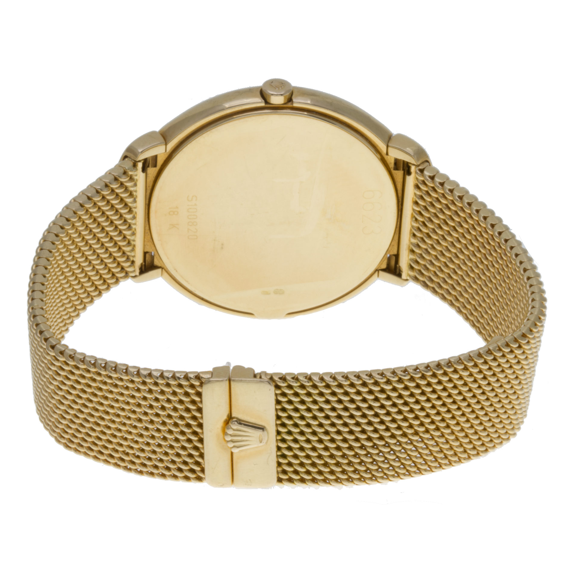 Rolex 6623 Cellini Quartz Male 18k Yellow Gold 5