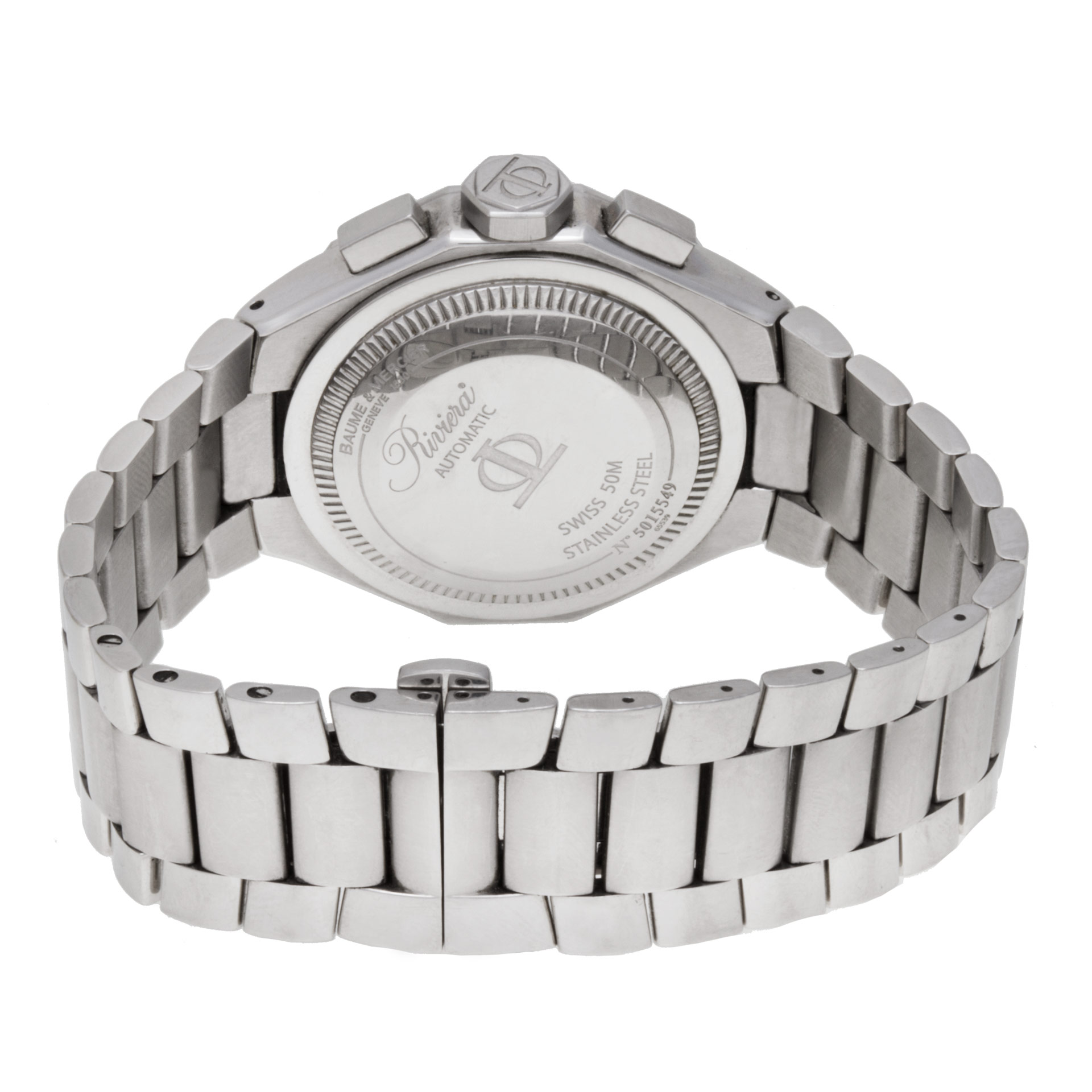 Baume & Mercier 65539 Riviera Automatic Male Stainless Steel 5