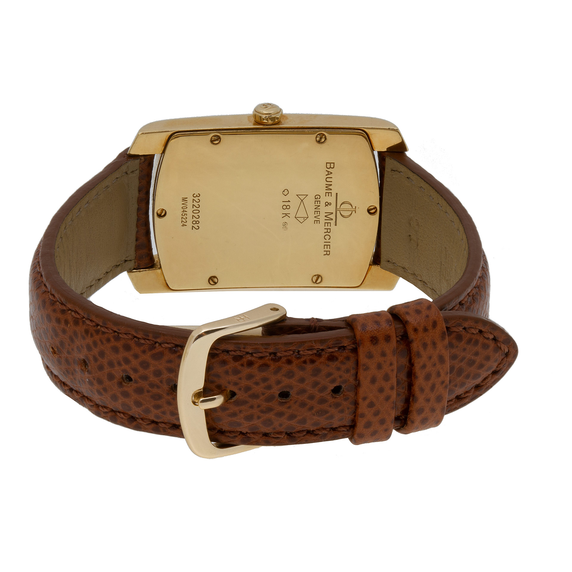 Baume & Mercier mv045224 Hampton Quartz Female 18k yellow gold 5