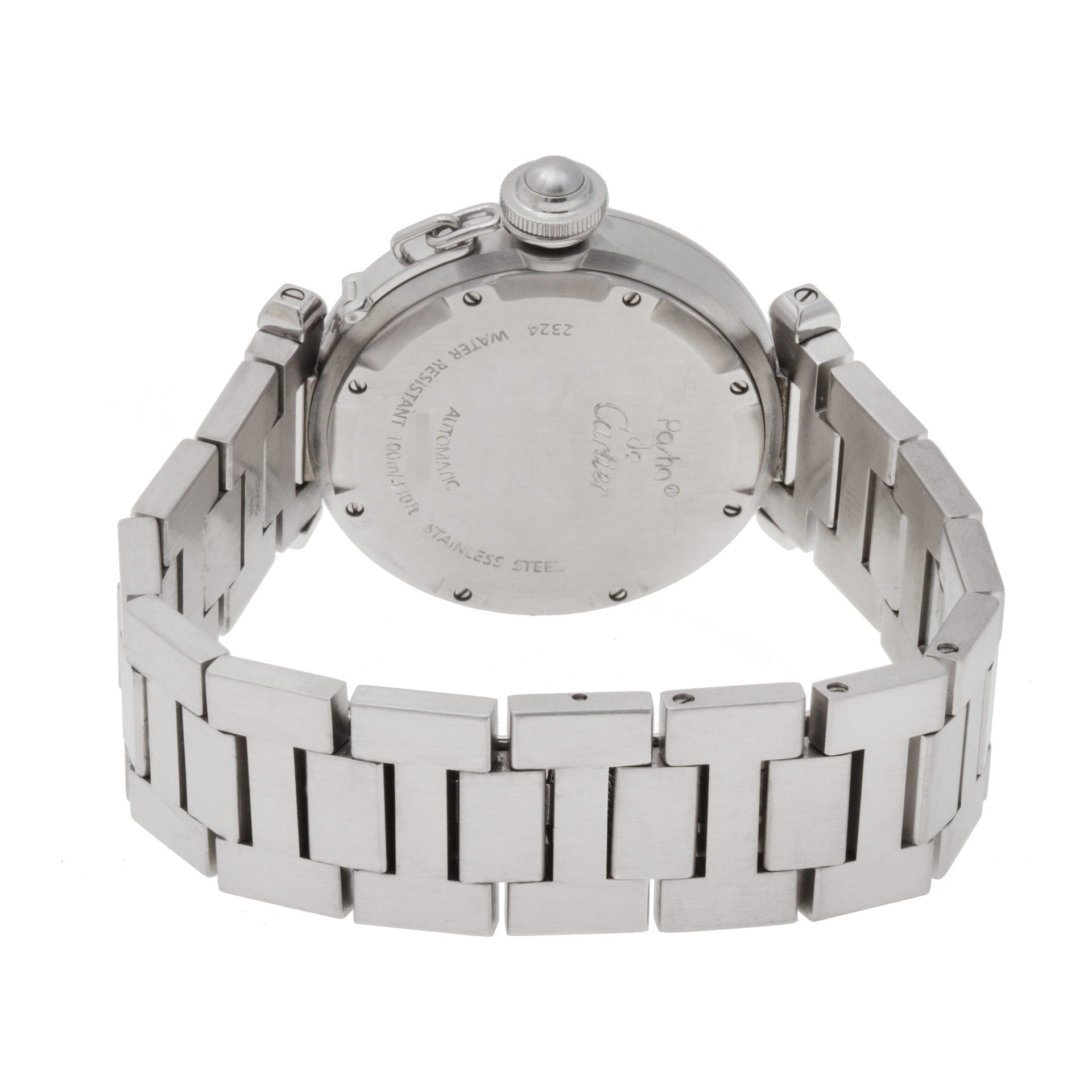 Cartier 2324 Pasha 35 Automatic Unisex Stainless Steel 5