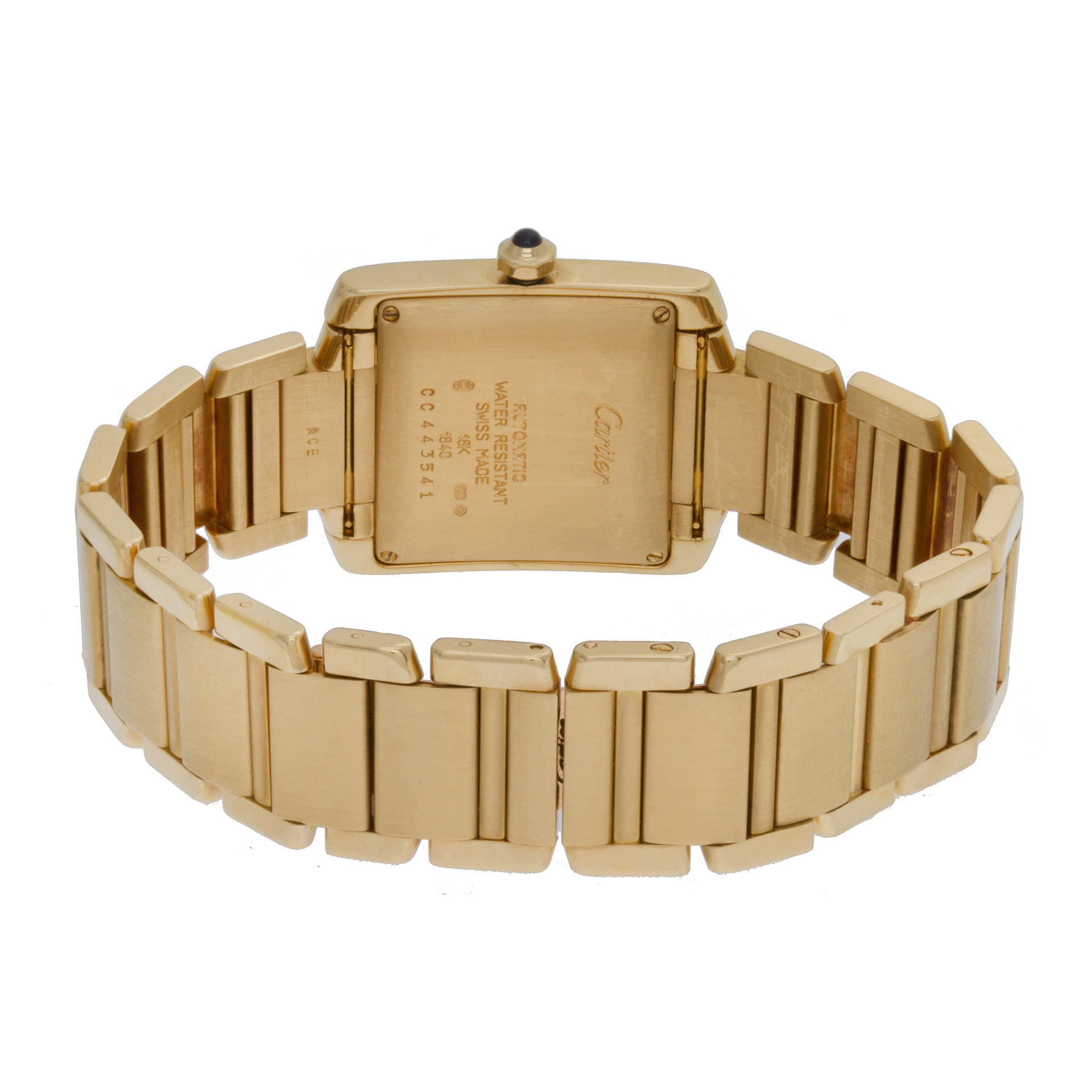 Cartier W50001R2 Tank Francaise Automatic Unisex 18k yellow gold 5