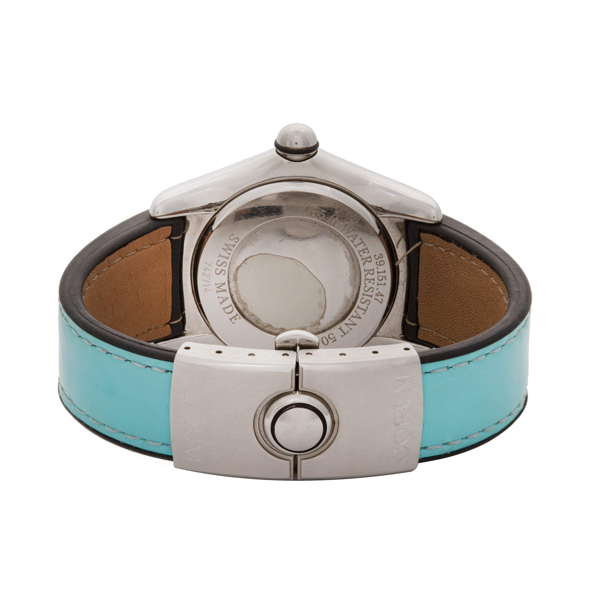 Corum 39.151.47 Bubble Quartz Female Stainless Steel 5