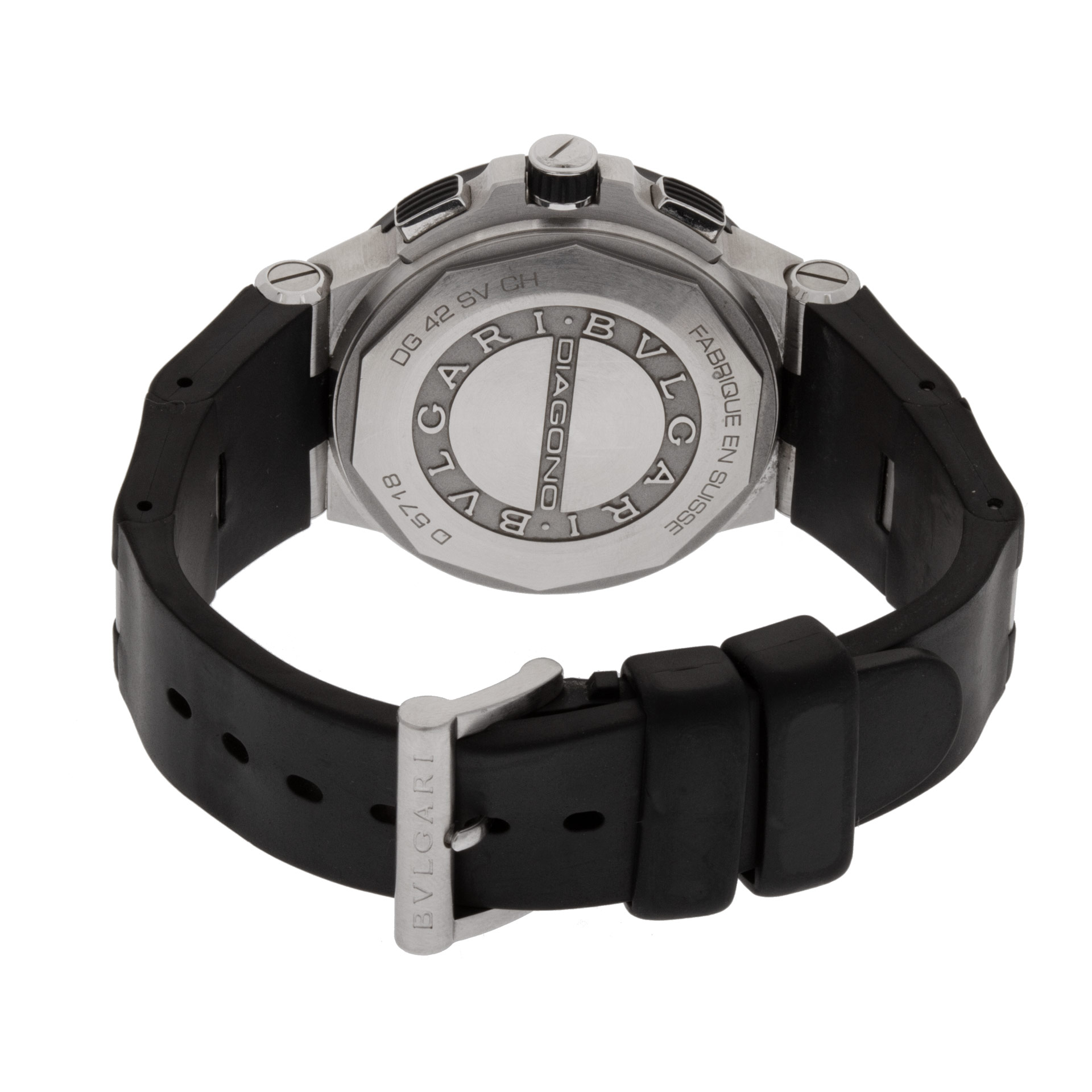 Bvlgari DG 42 SC CH Diagono Automatic Male Stainless Steel 5