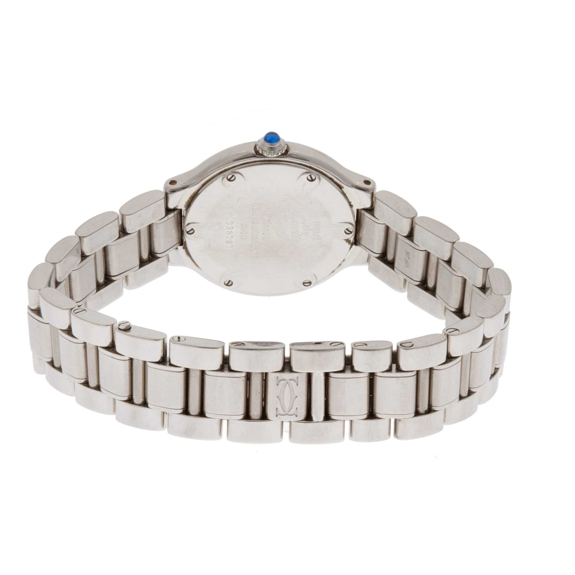 Cartier 1340 21 Quartz Female Stainless Steel 5