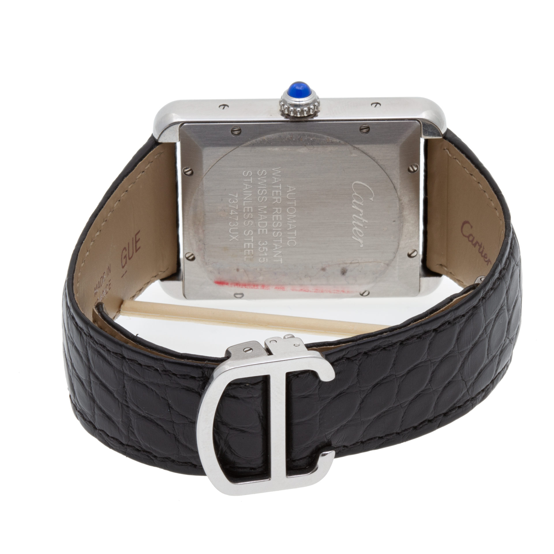 Cartier W5200027 Tank Solo Automatic Male Stainless Steel 5