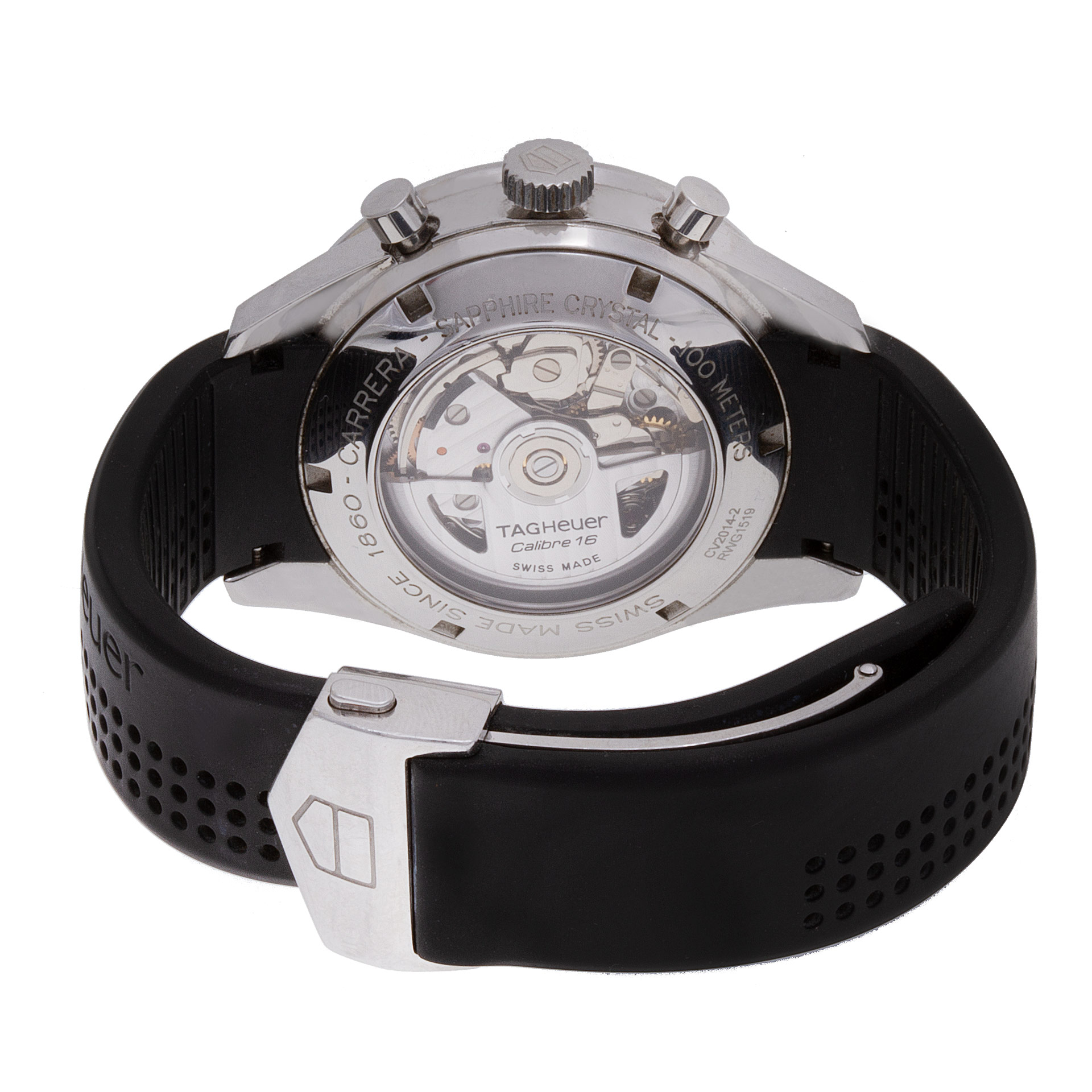 Tag Heuer 1860 Carrera Automatic Male Stainless Steel 5