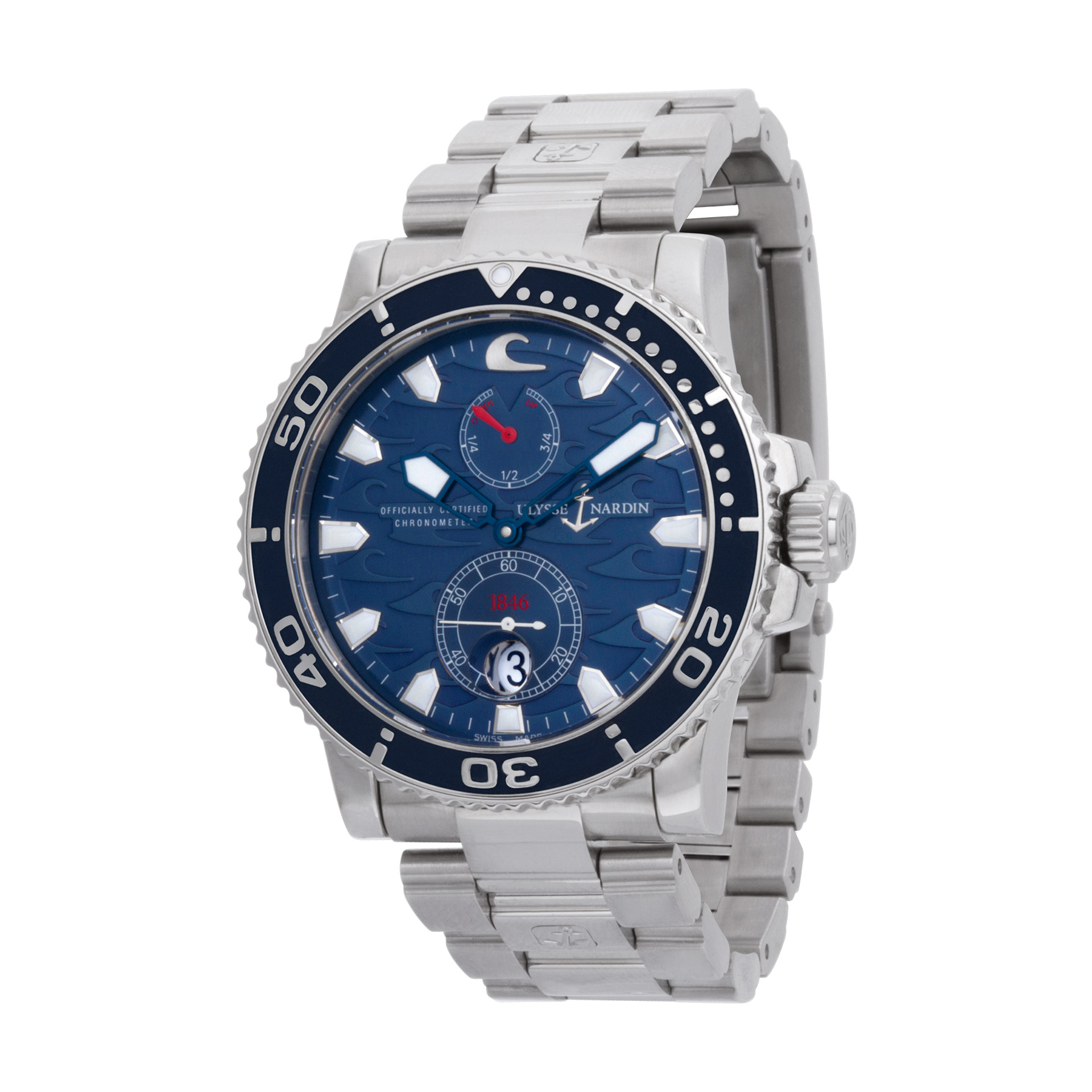 Ulysse Nardin 263-36 Maxi Marine Automatic Male Titanium 5