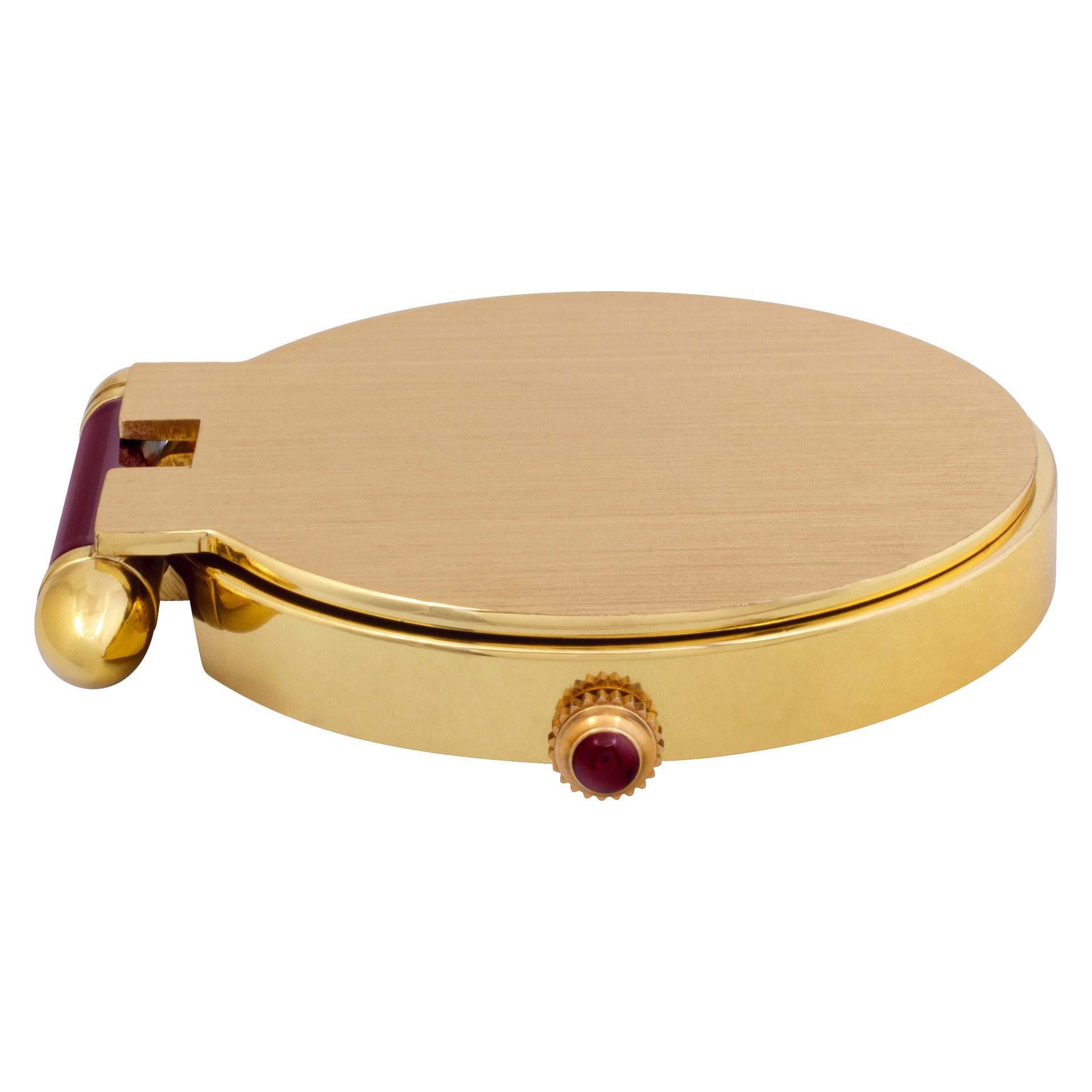 Cartier Cartier 1772 Clock Quartz Unisex Gold Plate 5