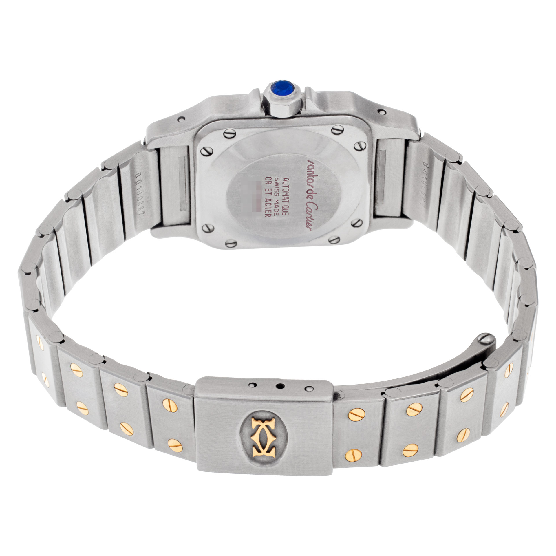 Cartier 1170902 Santos Automatic Female 18k gold & Stainless Steel 5