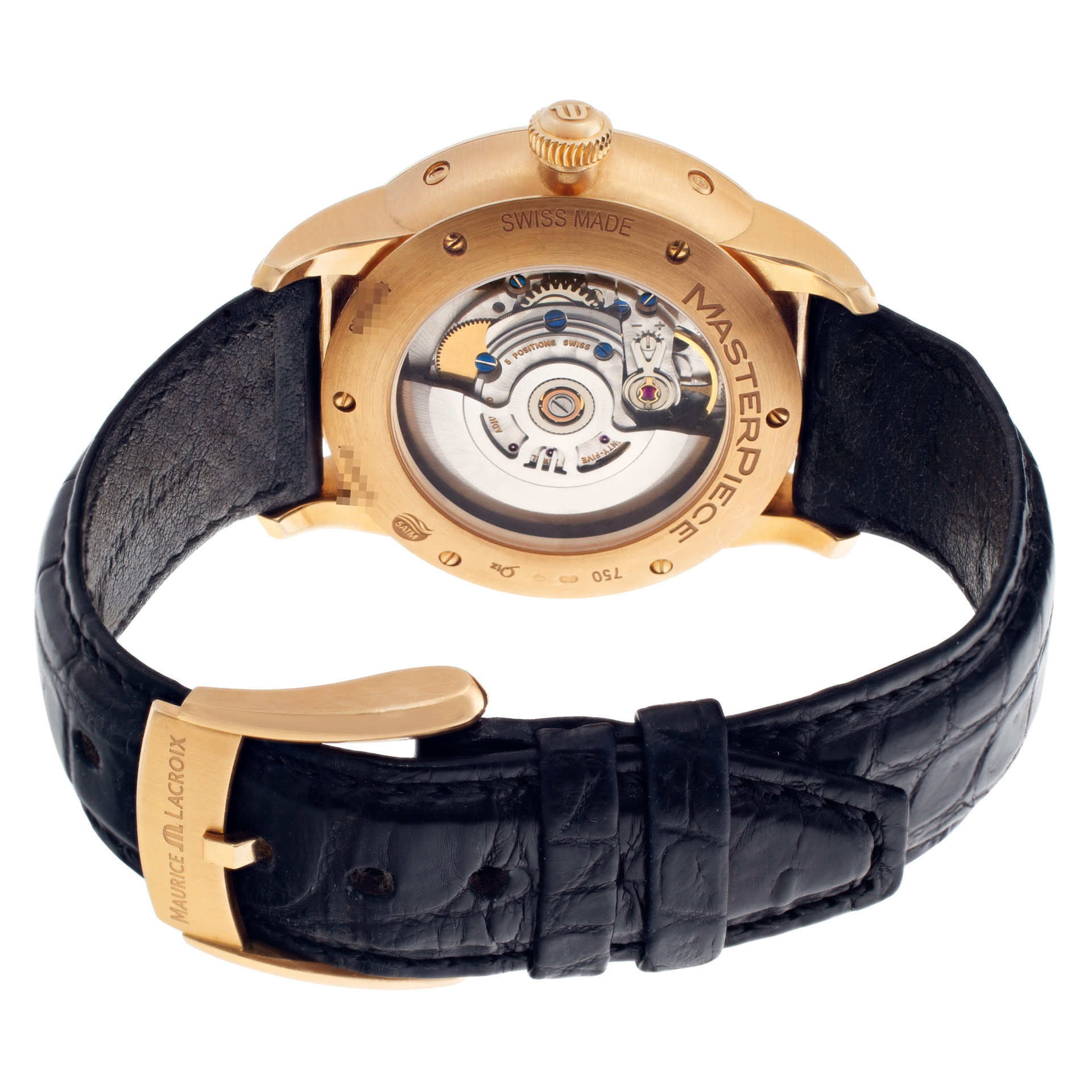 Maurice Lacroix MP6428-PG101-11E Masterpiece Phase de Lune Automatic Male 18k rose gold 5