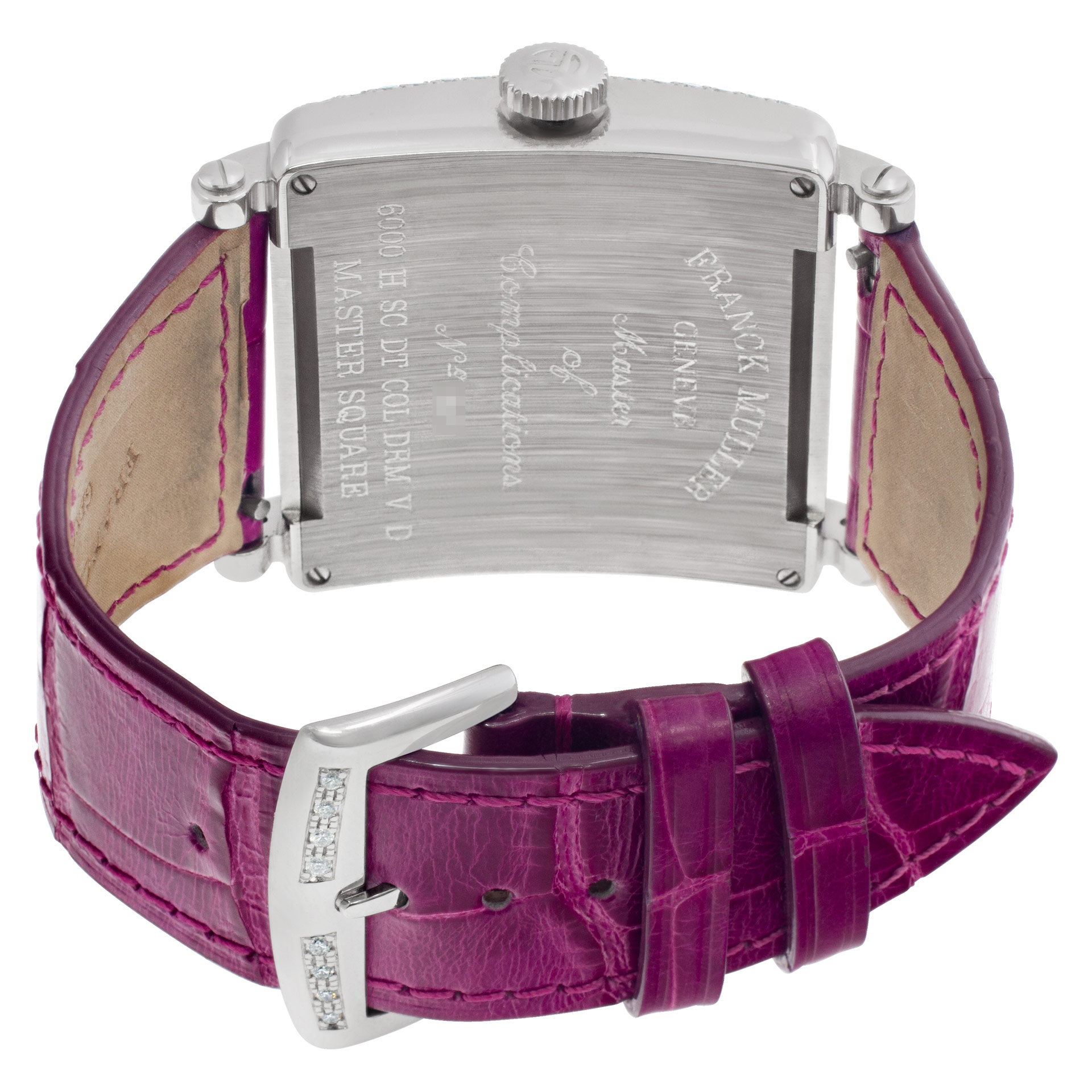 Franck Muller 6000 H SC DT COLDRM V D Color Dreams Automatic Female 18k White Gold 5