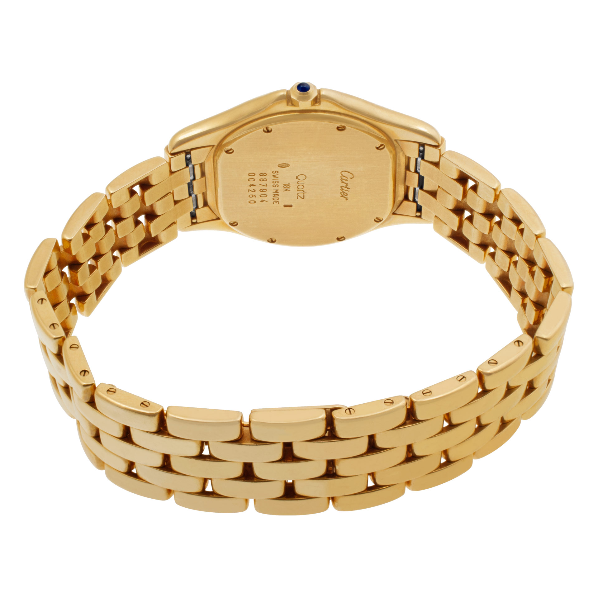 Cartier Cartier 1761 Cougar Quartz Unisex 18k yellow gold 5