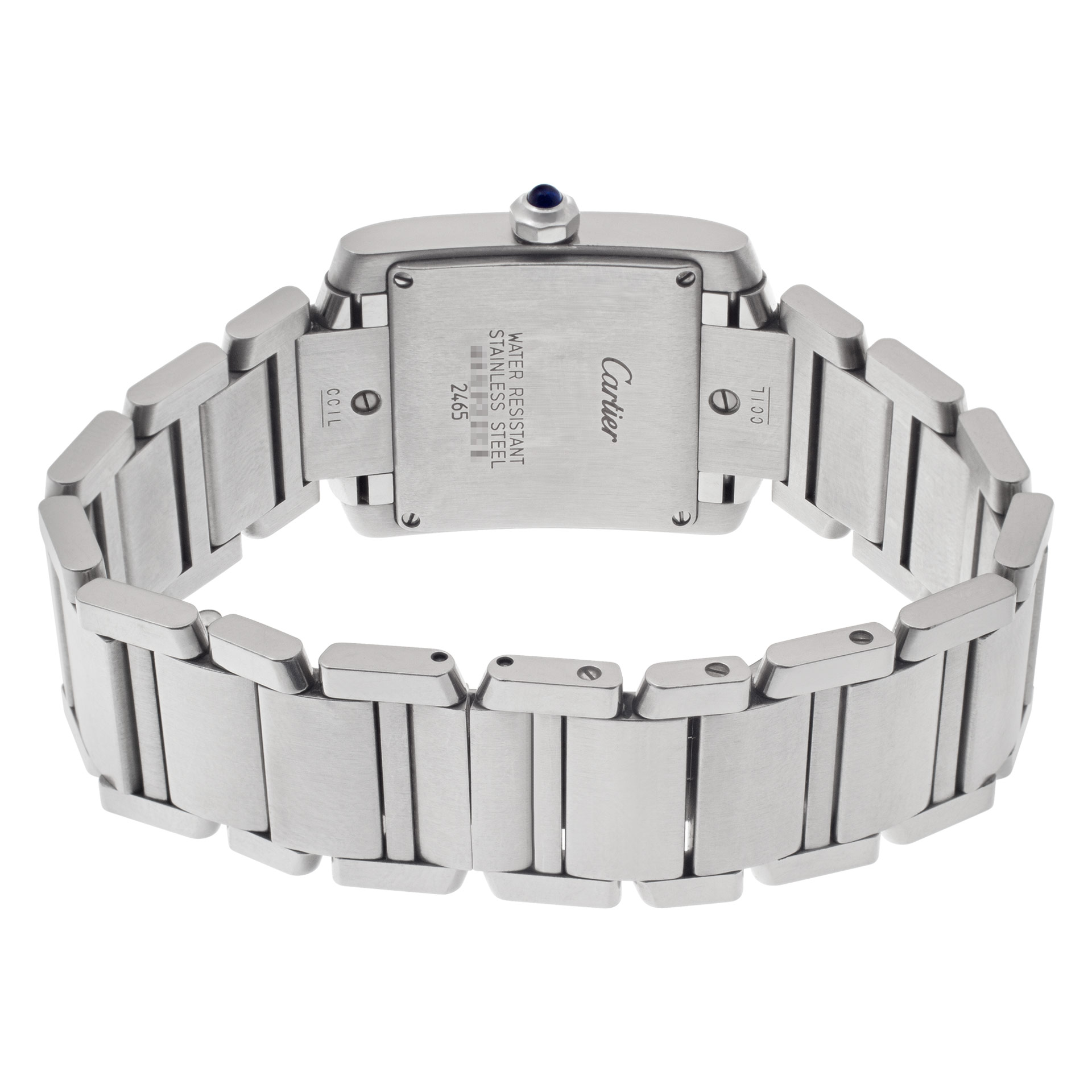 Cartier W51011Q3 Tank Francaise  Female Stainless Steel 5