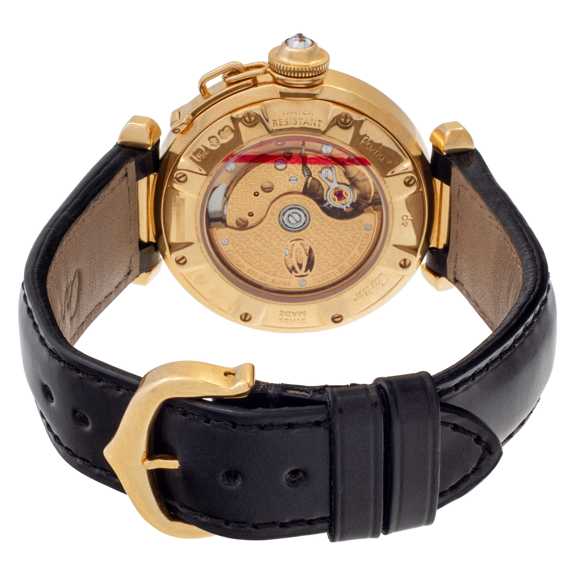 Cartier WJ11891G Pasha Automatic Female 18k yellow gold 5