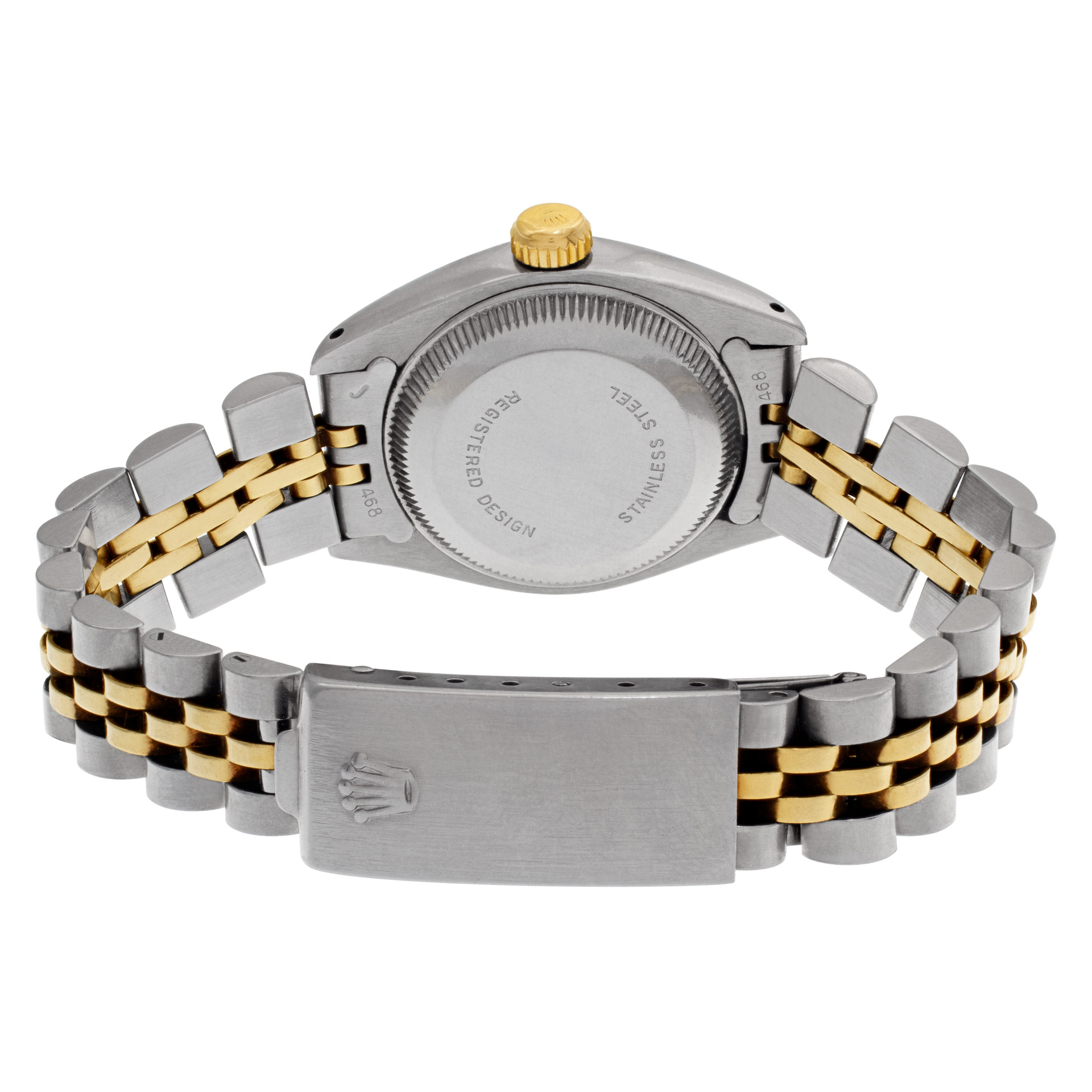 Rolex 6917 Date Automatic Female 14k gold & Stainless Steel 5