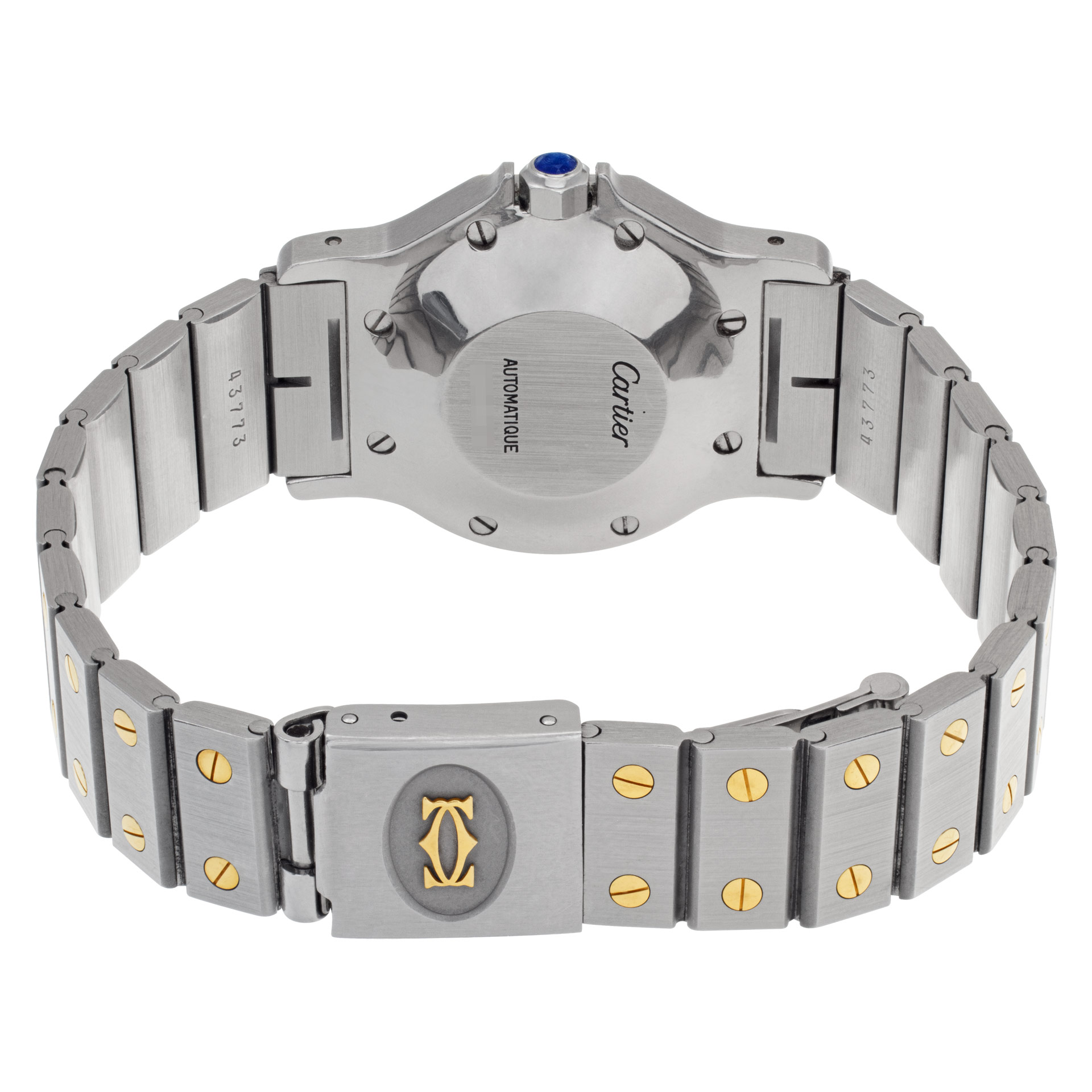Cartier 2966 Santos Automatic Female 18k gold & Stainless Steel 5