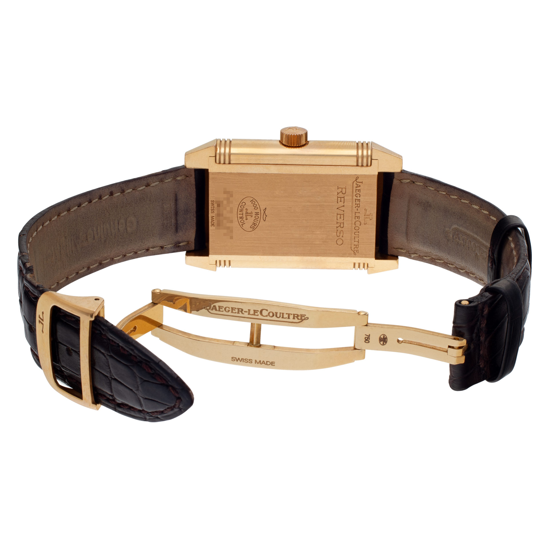 Jaeger LeCoultre Q3042420 Reverso Manual Male 18k rose gold 5