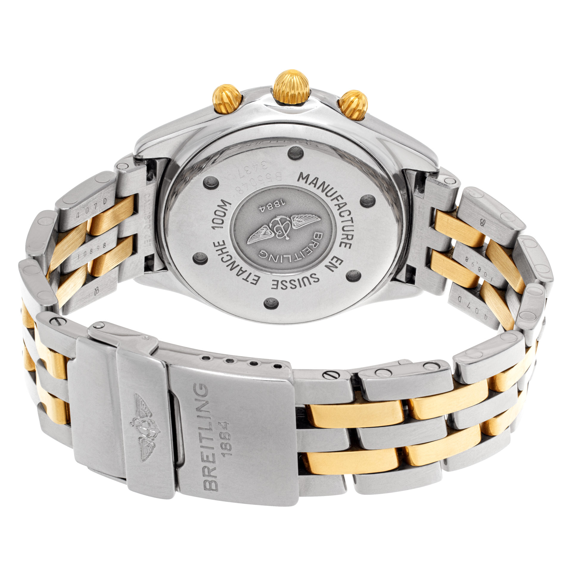 Breitling B55048 Jetstream Chronomat Quartz Female 18k gold & Stainless Steel 5