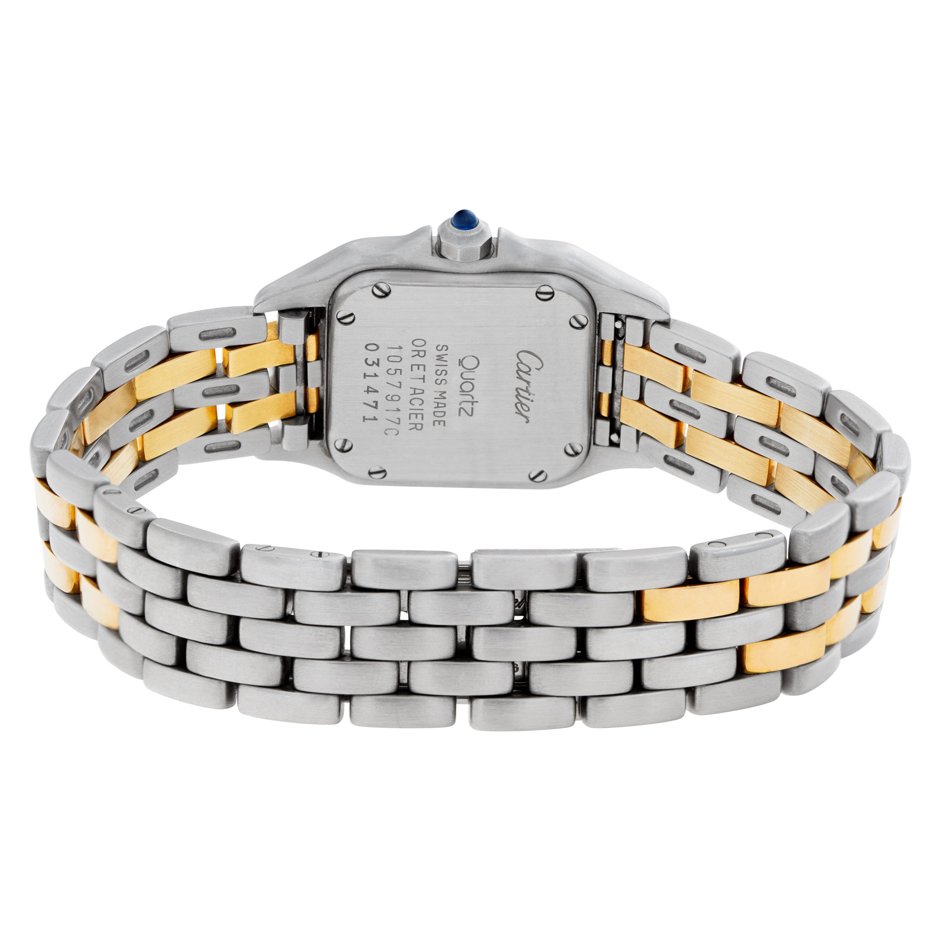 Cartier W25028B Panthere Quartz Female 18k gold & Stainless Steel 5