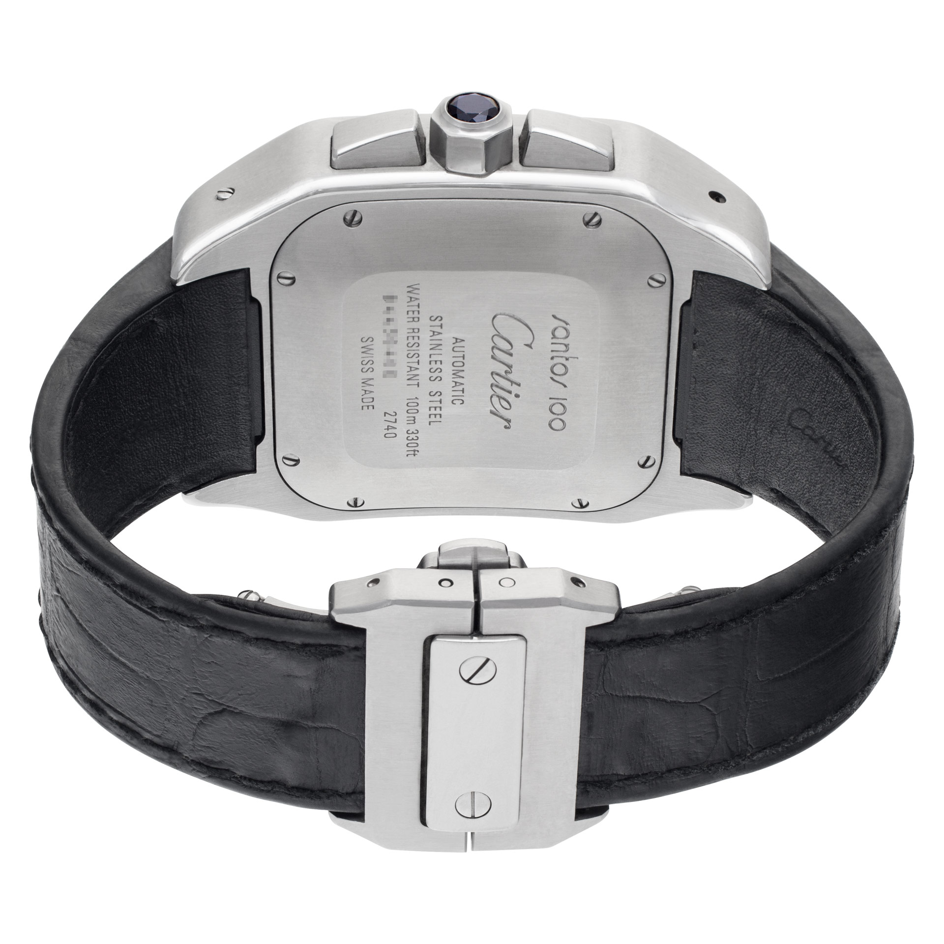 Cartier W20090x8 Santos 100 Automatic Male Stainless Steel 5