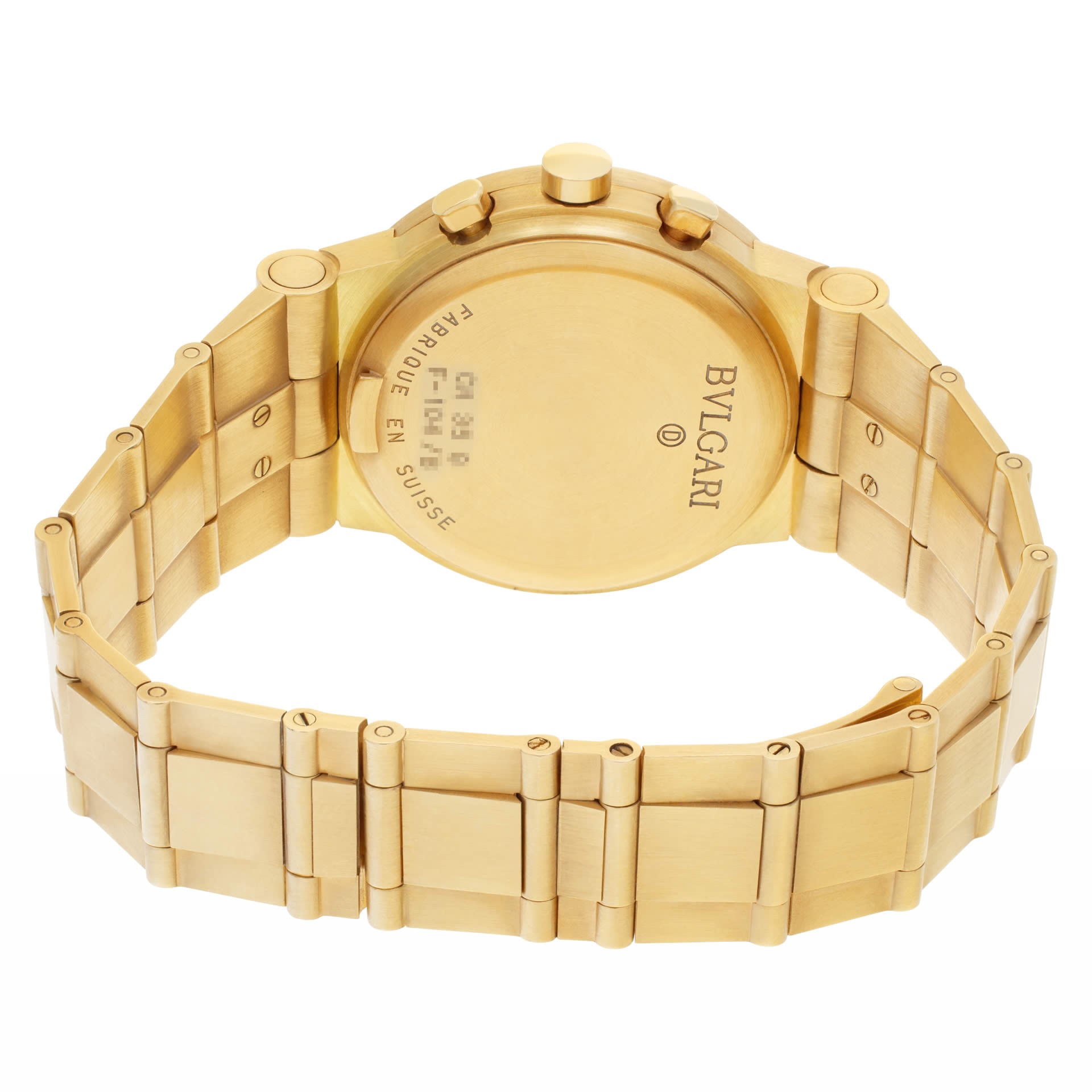 Bvlgari ch 35 g Bvlgari Quartz Male 18k yellow gold 5