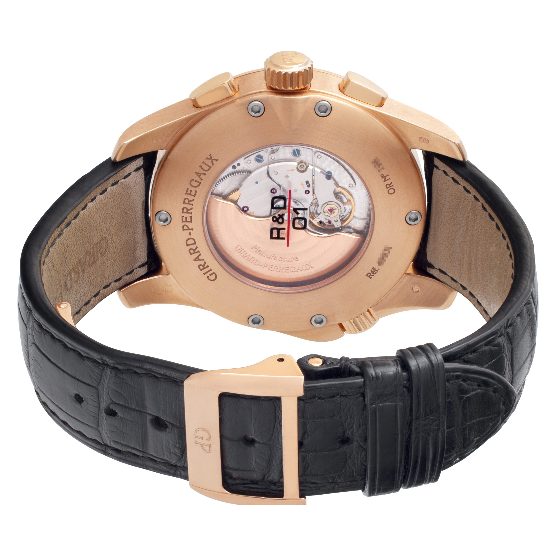 Girard Perregaux 49931 R&D 01 Automatic Male 18k rose gold 5