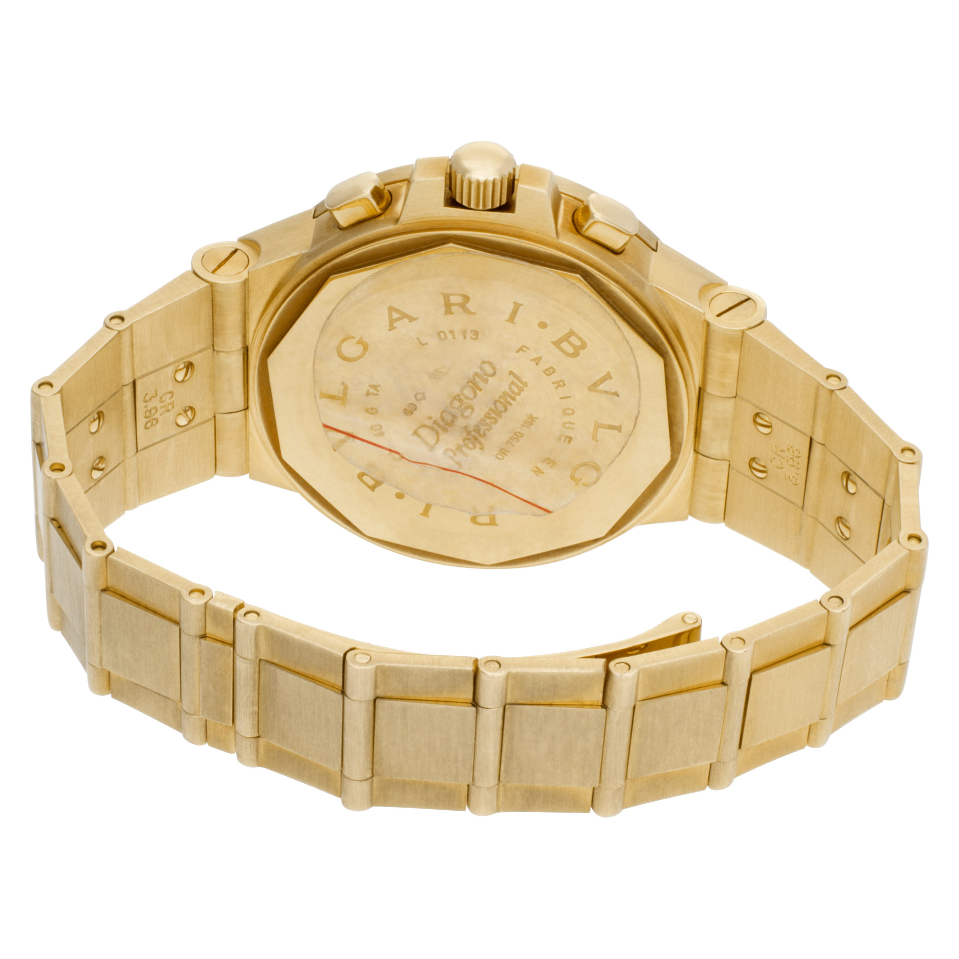 Bvlgari CH40GTA Aqua Terra Automatic Male 18k yellow gold 5