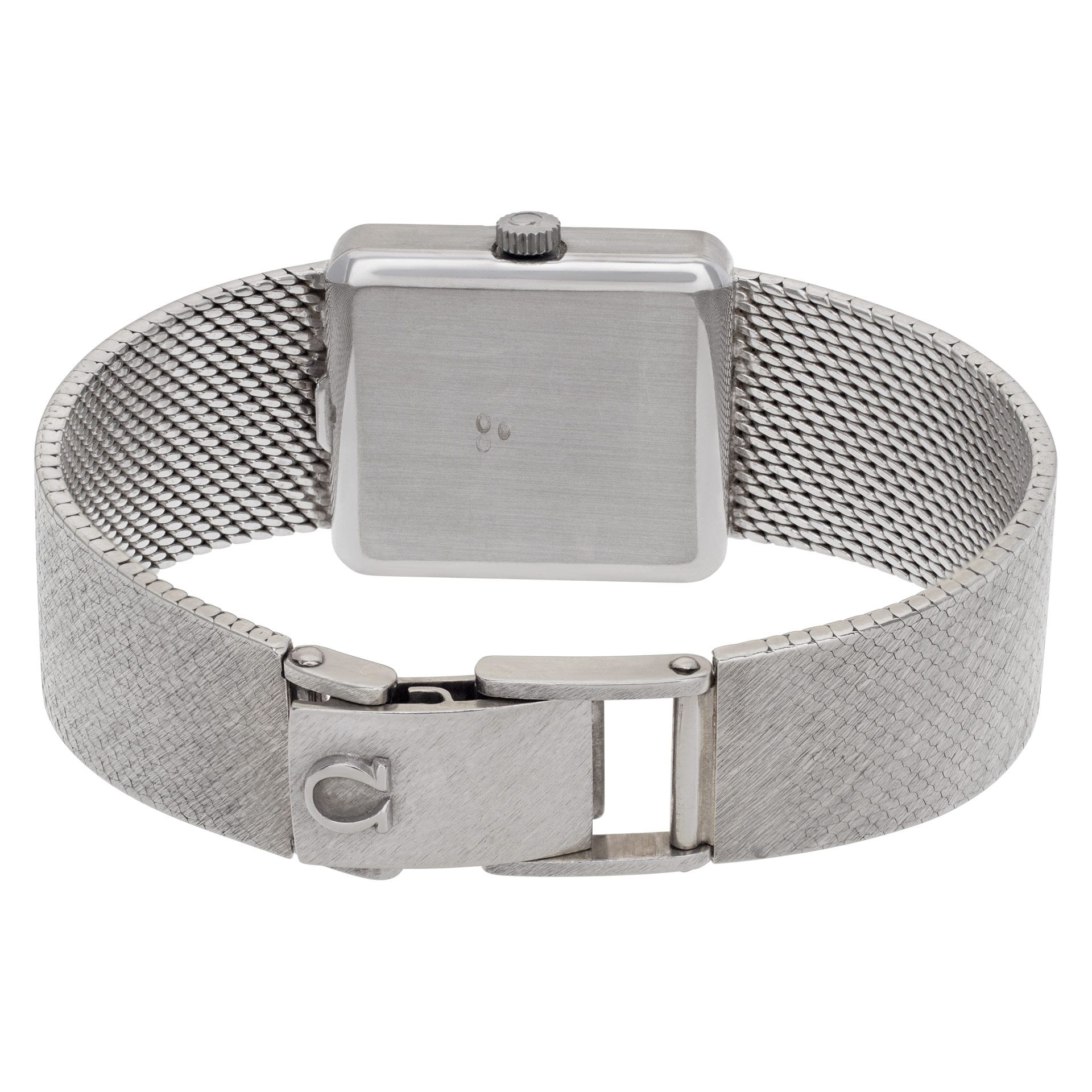 Omega 8196 De Ville Manual Unisex White Gold 5