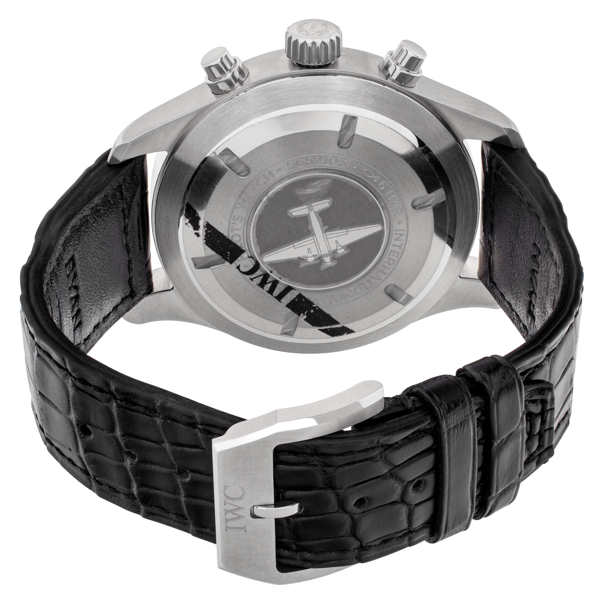 IWC iw377709 Pilots Chronograph Automatic Male Stainless Steel 5