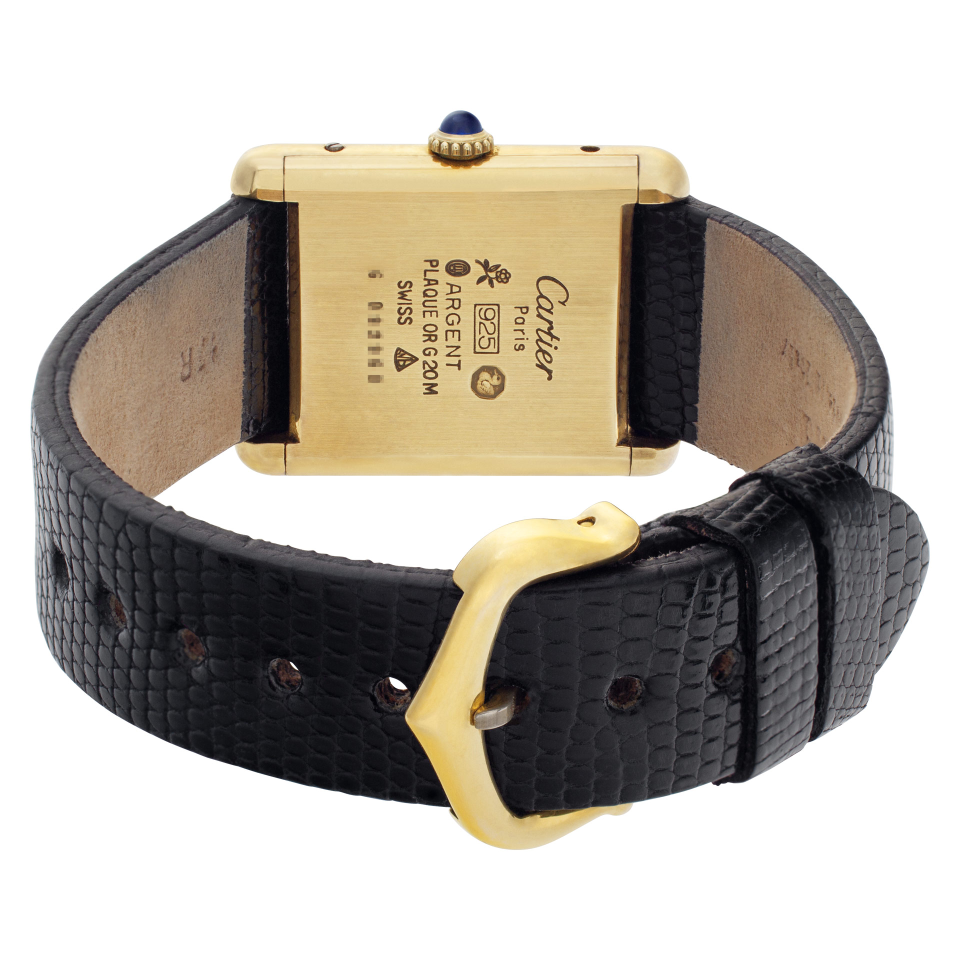 Cartier Cartier 1630 Tank Quartz Unisex Vermeil 5