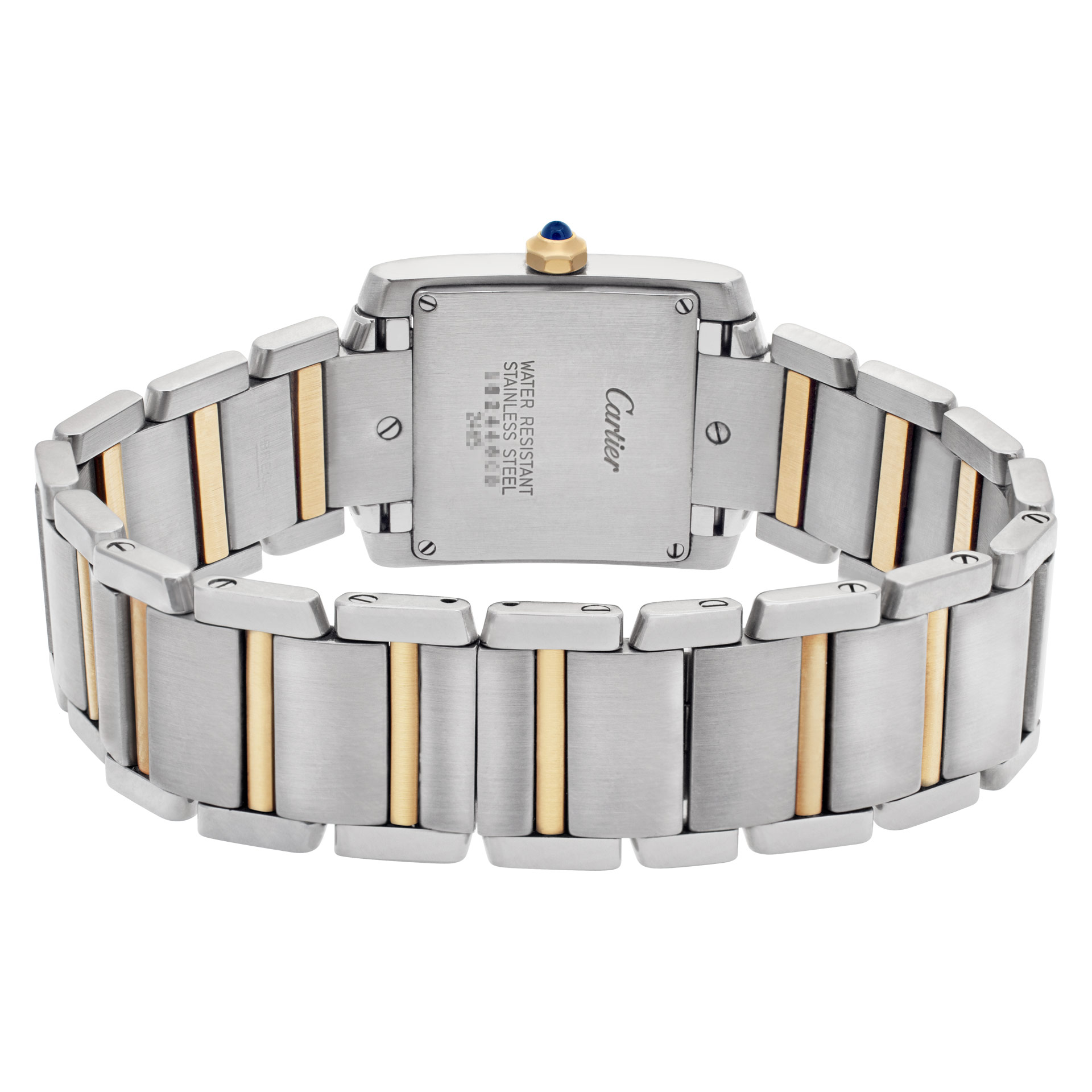 Cartier W51012Q4 Tank Francaise Quartz Unisex 18k gold & Stainless Steel 5