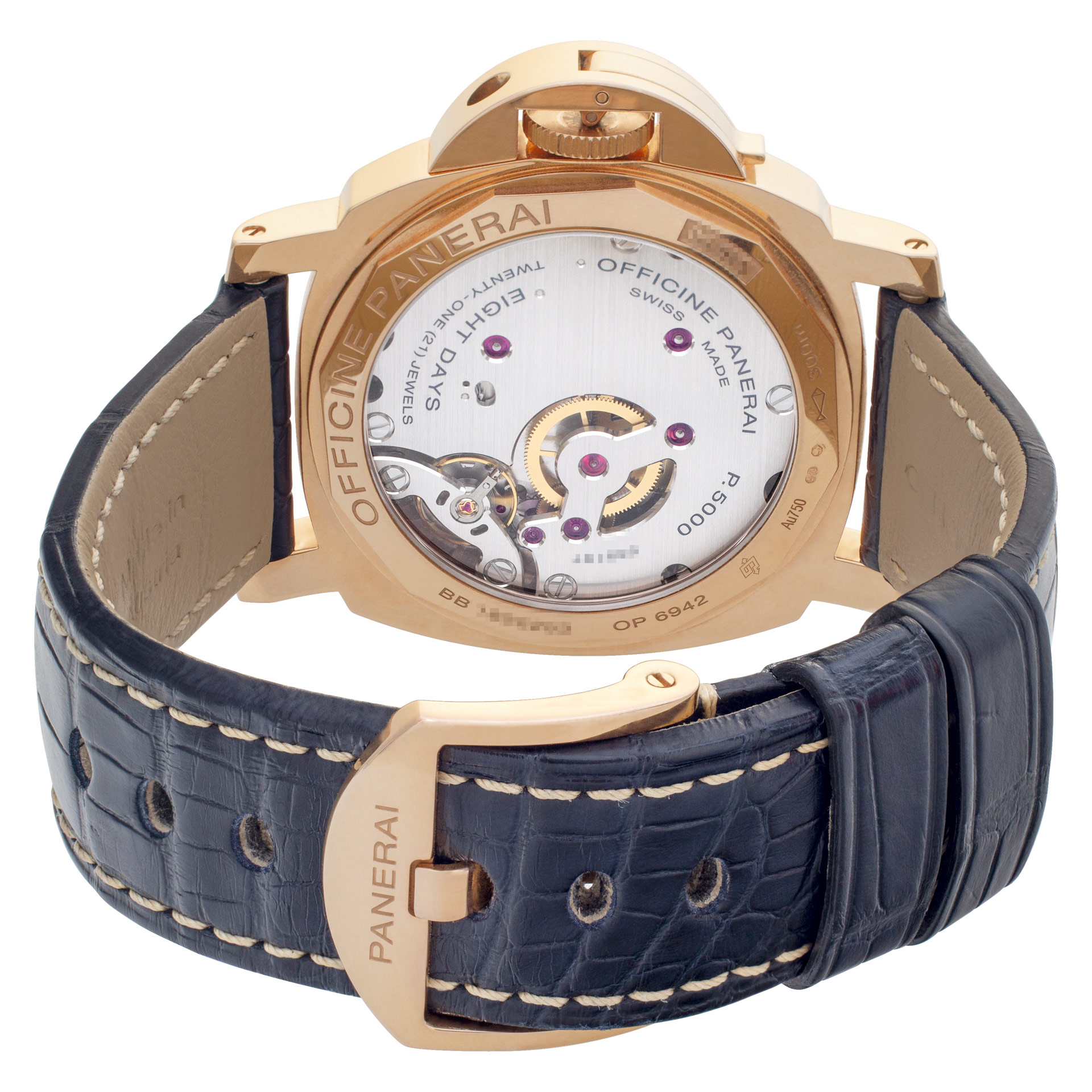 Panerai PAM 00717 Luminor Manual Male 18k rose gold 5