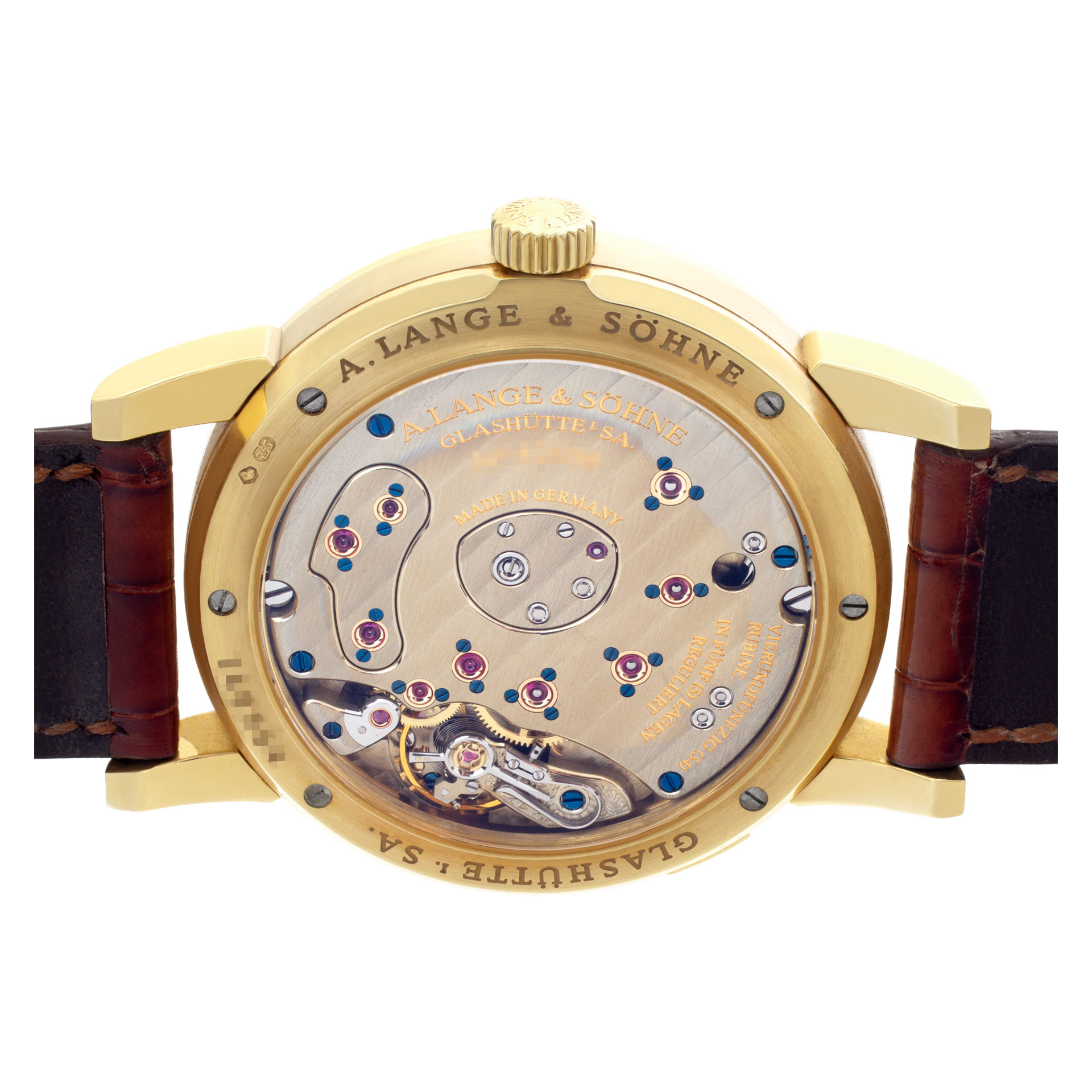 A. Lange & Sohne 109.021 Lange 1 Manual Male 18k yellow gold 5