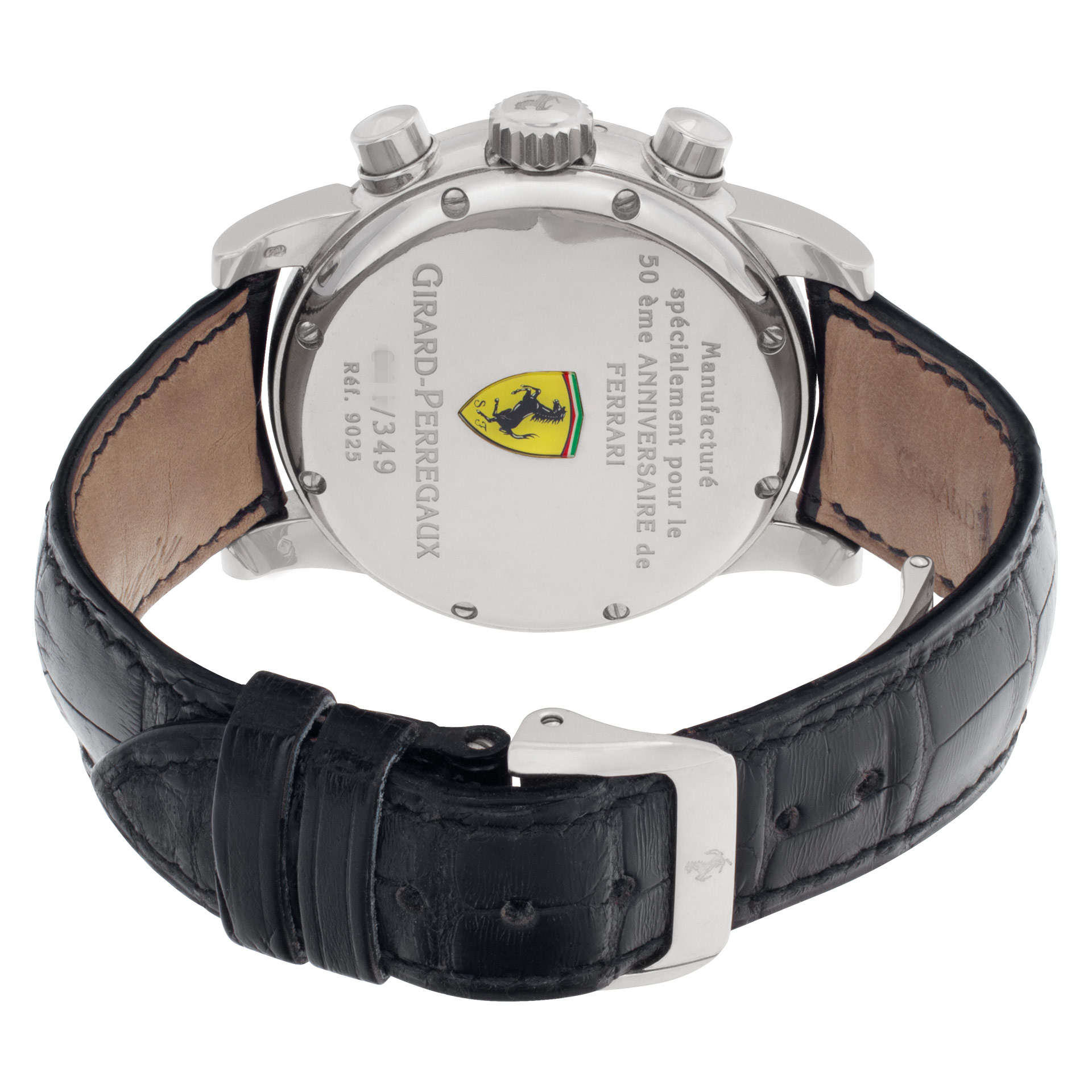 Girard Perregaux 9025 Perpetual Calendar Automatic Unisex 18k White Gold 5
