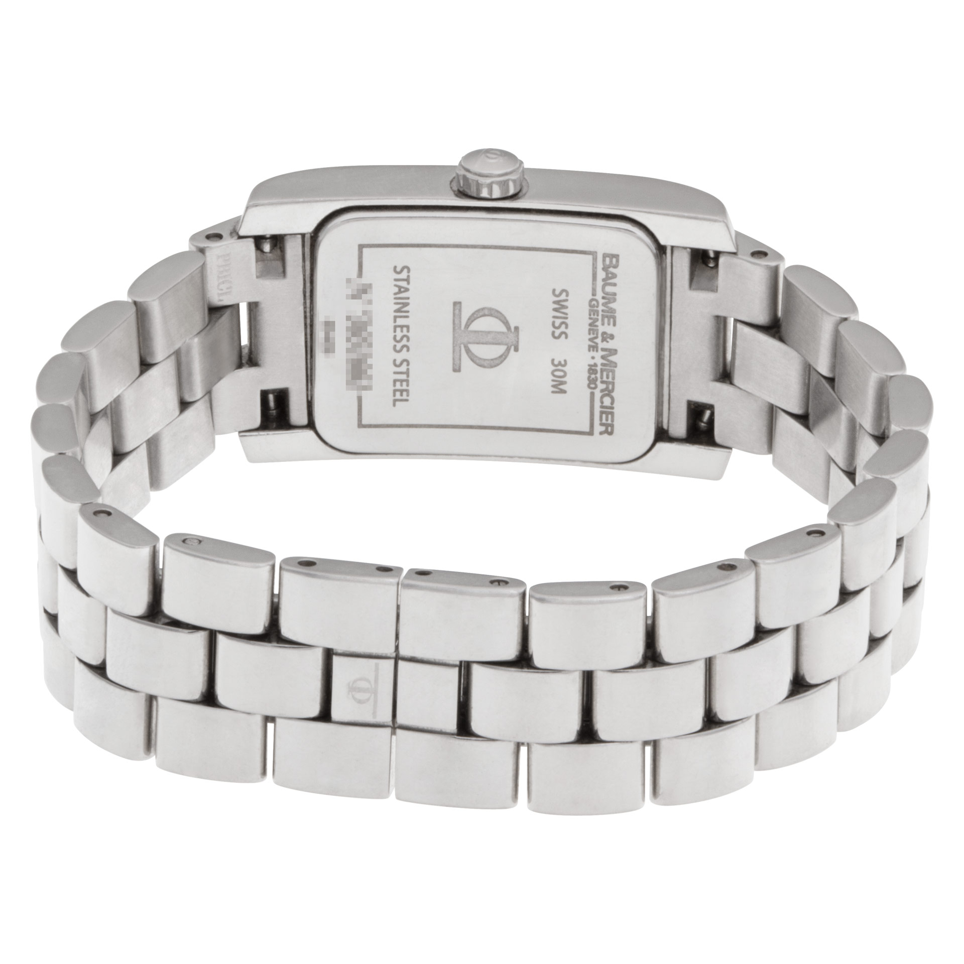 Baume & Mercier No6351661 Hampton Quartz Female Stainless Steel 5