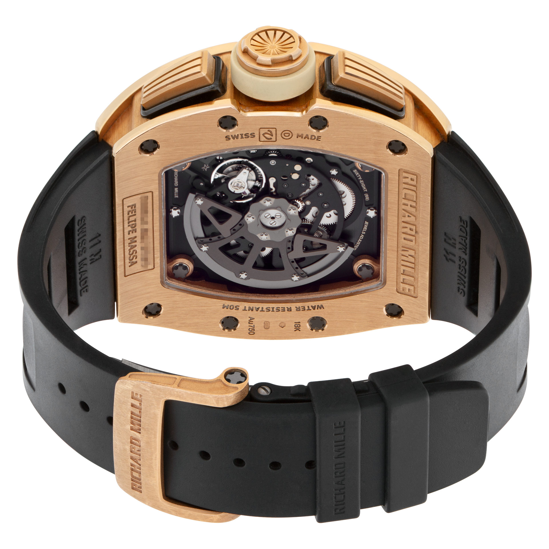 Richard Mille RM011 Felipe Massa Automatic Male 18k rose gold 5